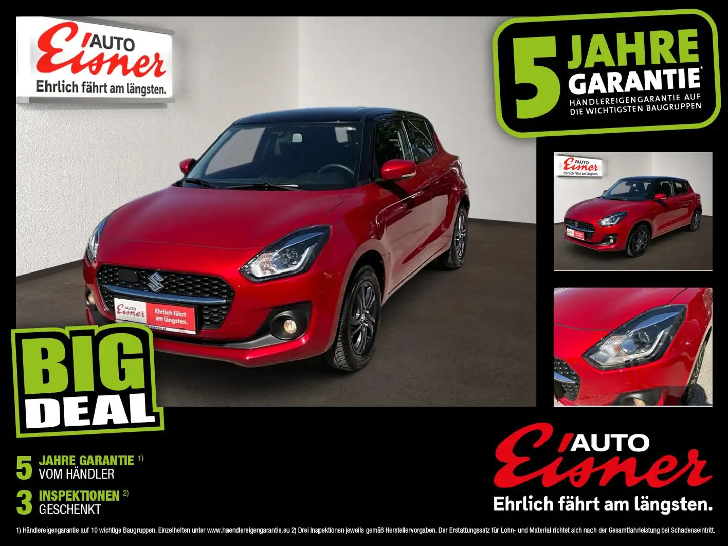 Suzuki Swift 1.2 Dualjet Shine ALLGRIP ACC DynLicht LED Rot - 1