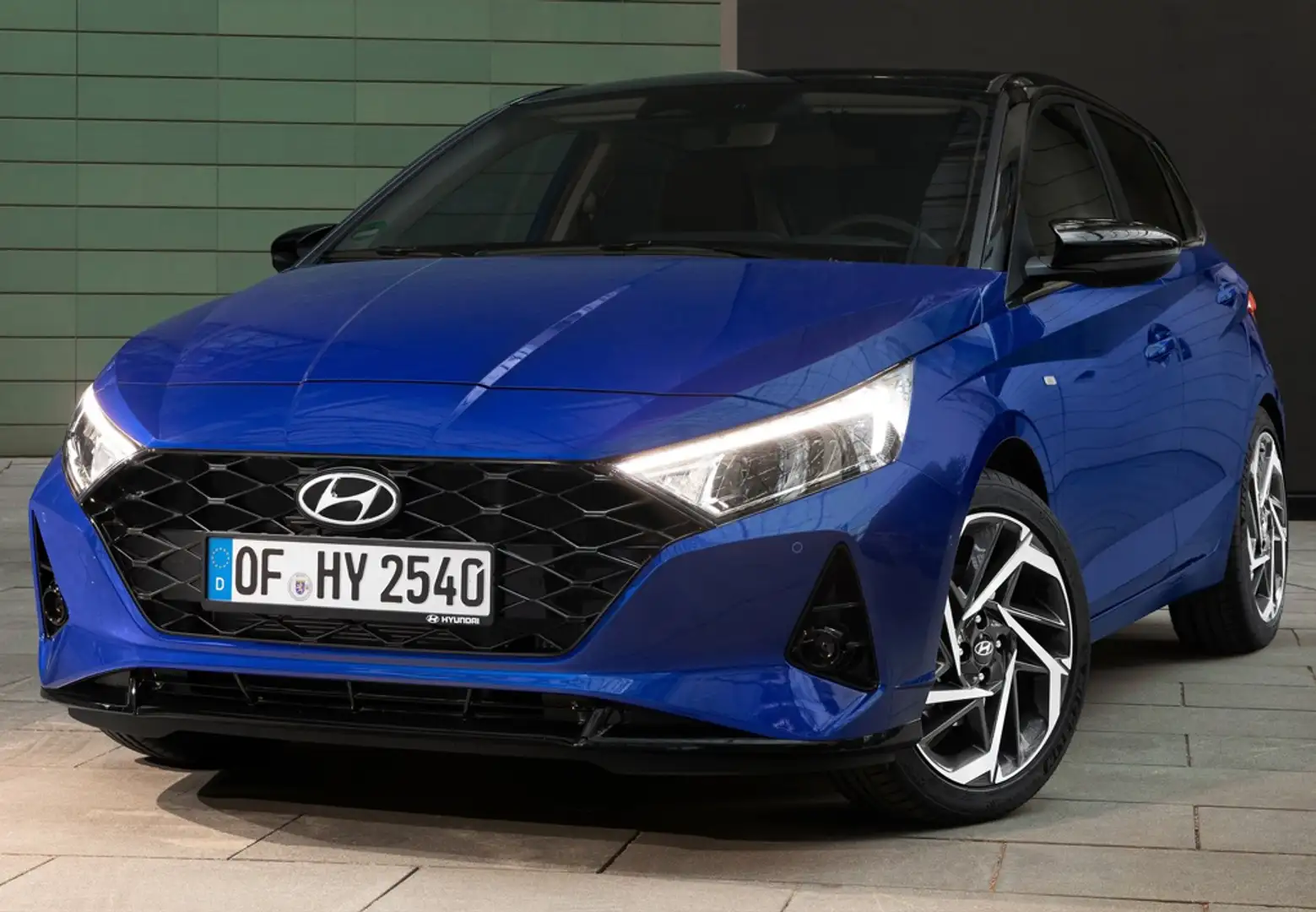 Hyundai i20 1.0 TGDI Klass 100 Azul - 1