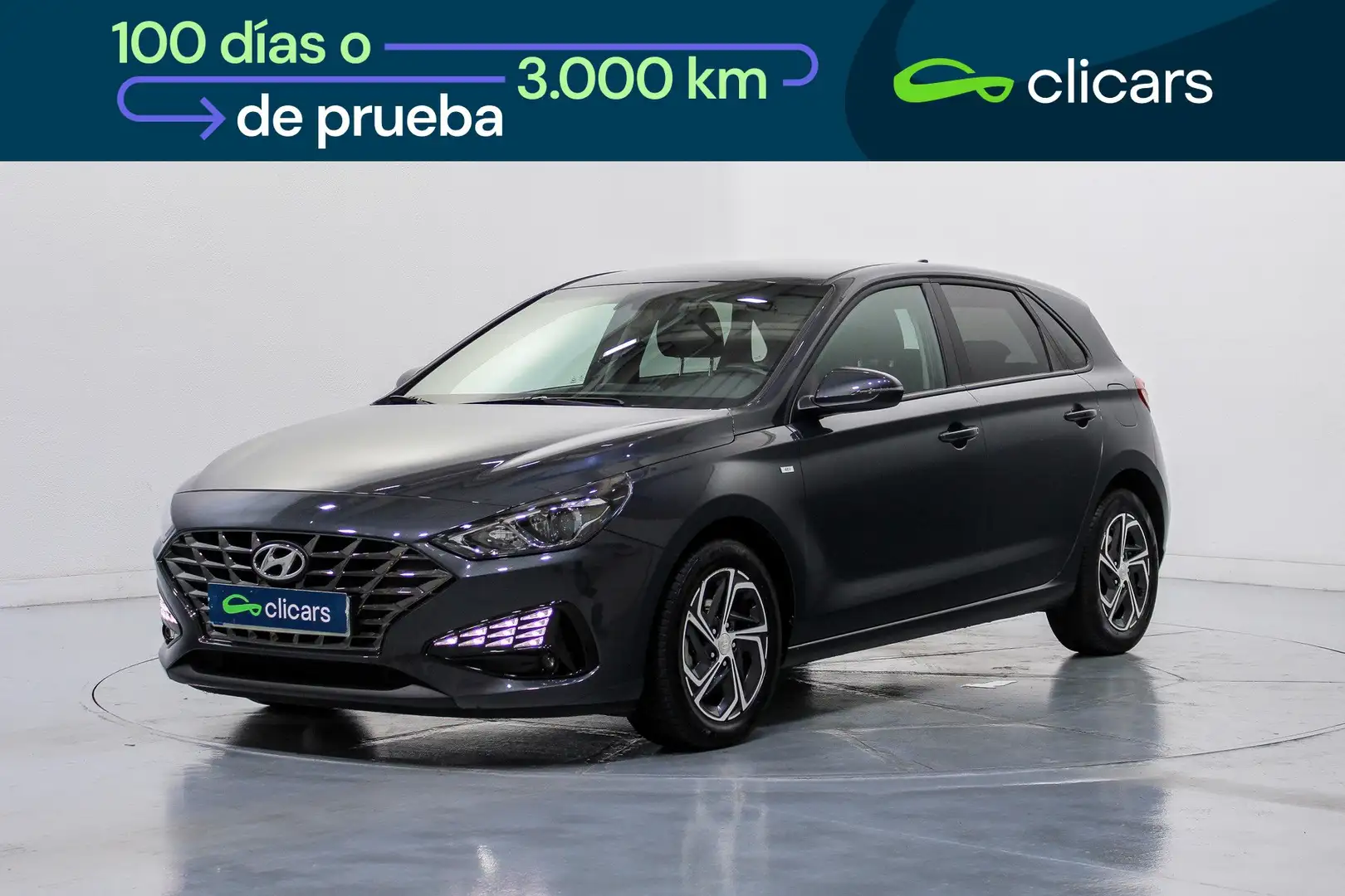 Hyundai i30 1.0 TGDI Klass LR 48V 120 Gris - 1
