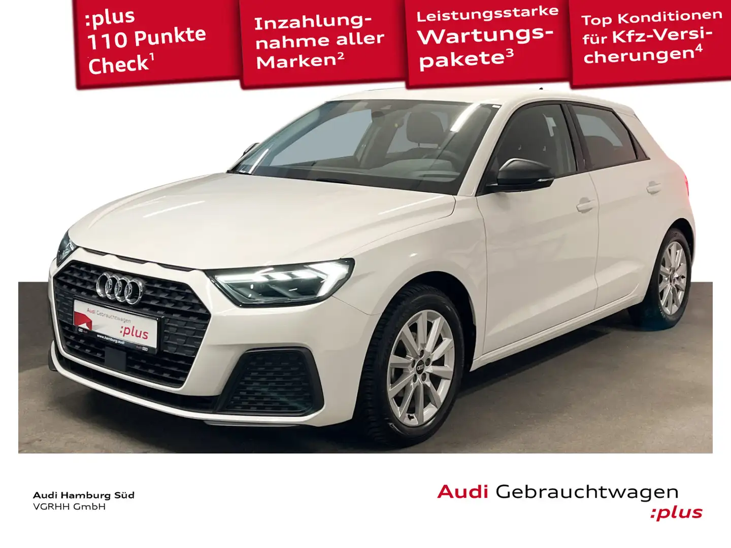 Audi A1 25 TFSI LED/ALLWETTER/VIRTUAL Wit - 1