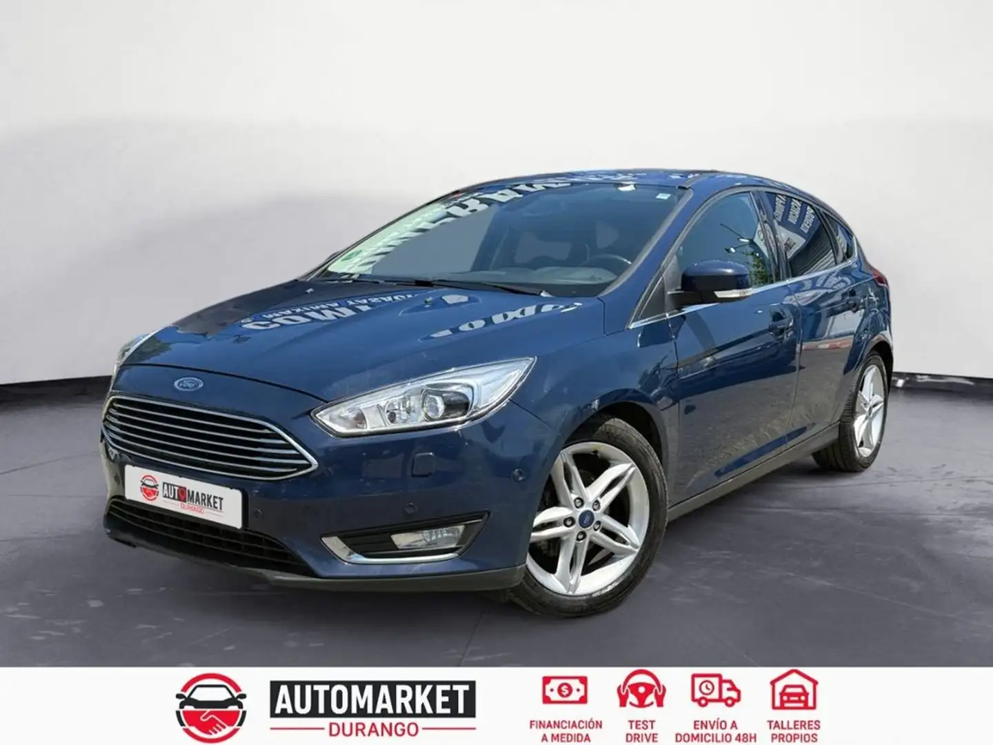 Ford Focus 1.5 Ecoboost Auto-S&S Titanium 150 Azul - 1