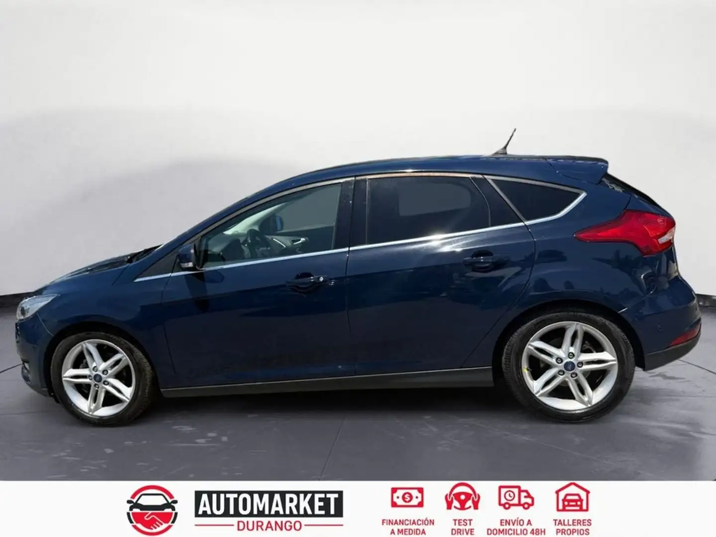 Ford Focus 1.5 Ecoboost Auto-S&S Titanium 150 Azul - 2