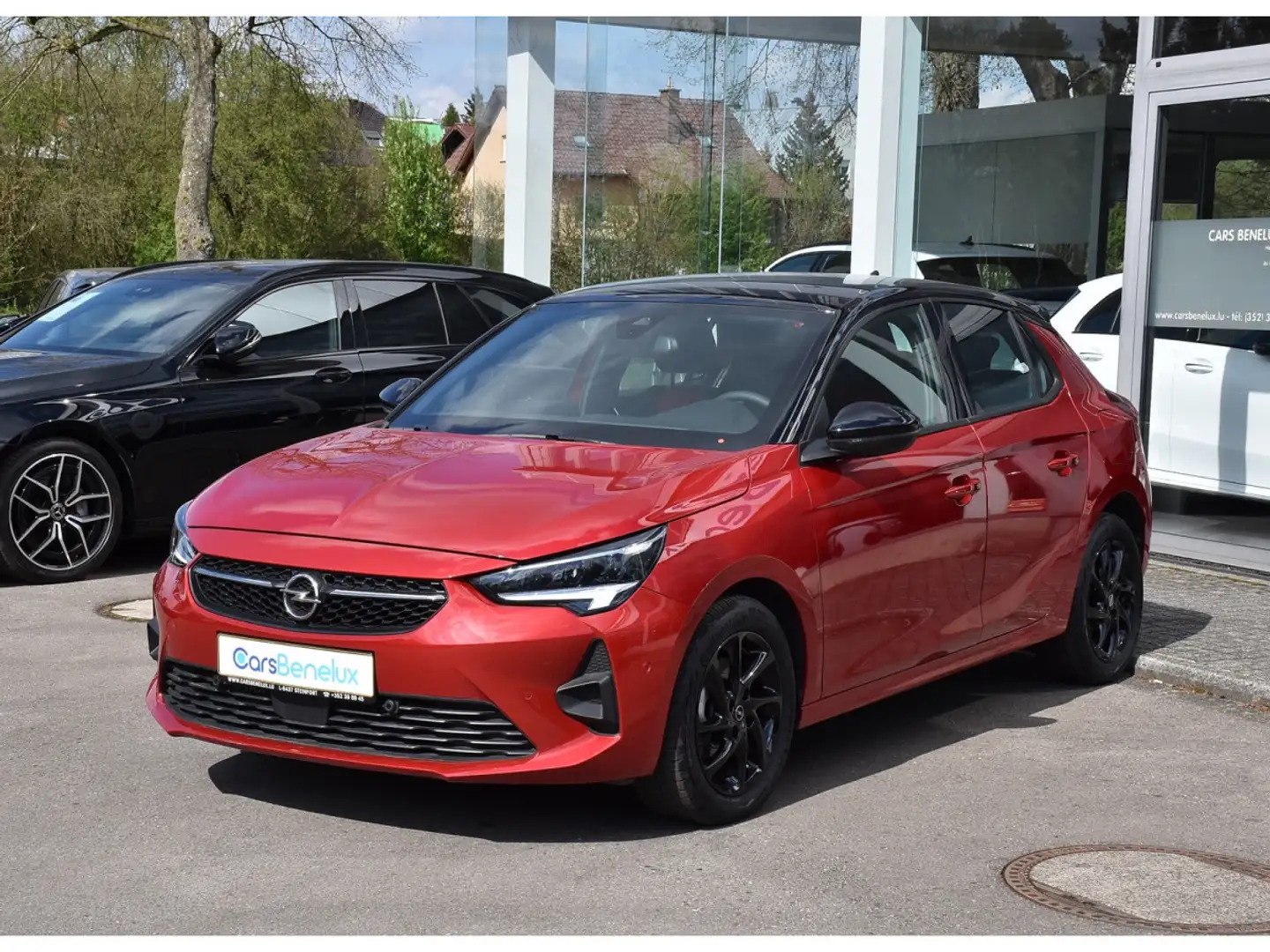 Opel Corsa 1.2 GS CLIMA REGUL CAMERA PDC LANE SIDE 1° MAIN Rouge - 2