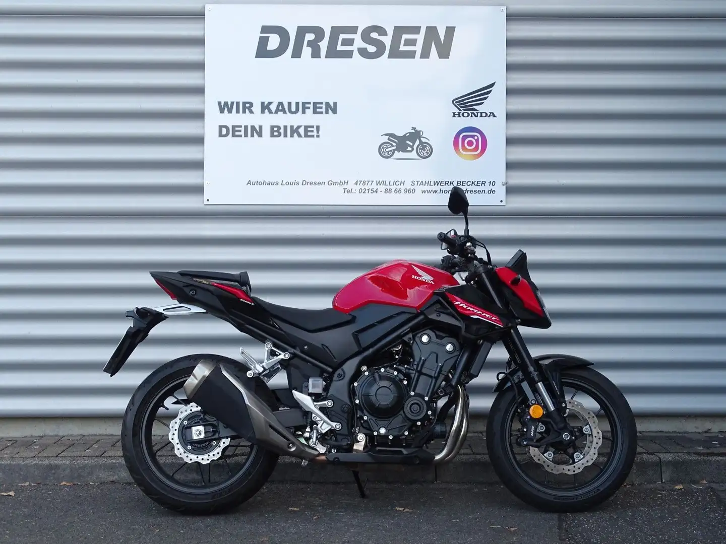 Honda CB 500 Hornet ABS * 1.Hand * 2025 * Rouge - 1