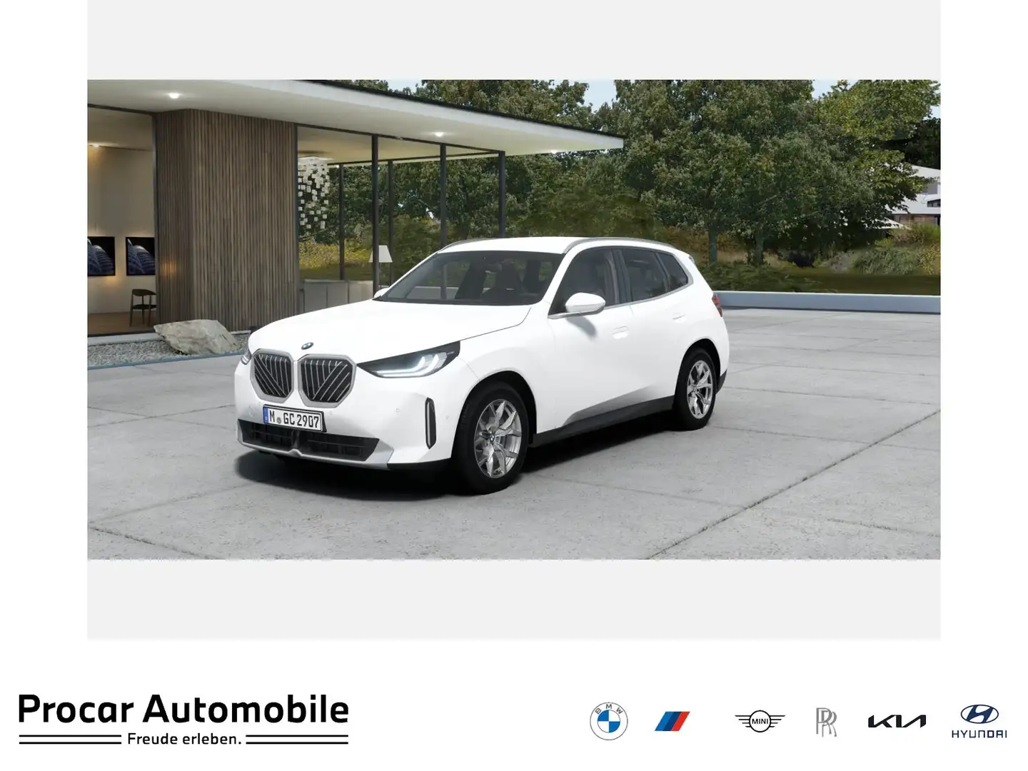 BMW X3 xDrive20d NAVI LED PDC DAB KLIMA Blanc - 1