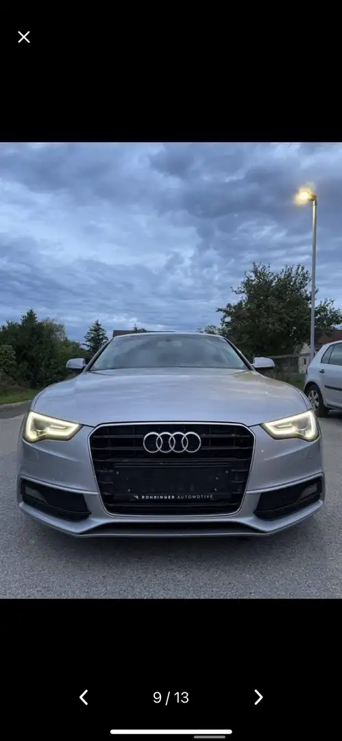 Audi A5 2.0 TDI S-Line Silber - 2