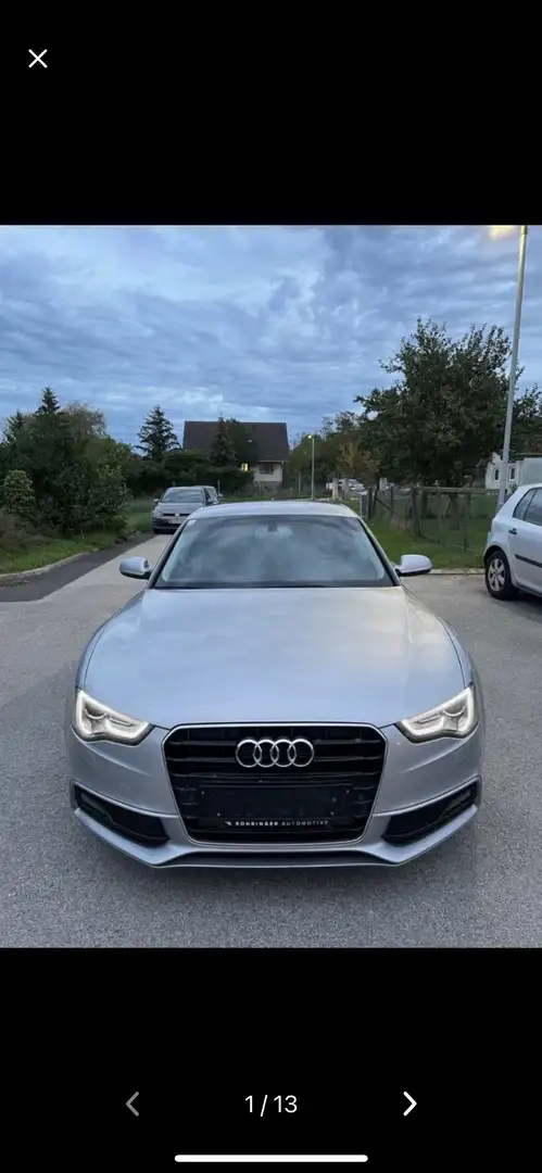 Audi A5 2.0 TDI S-Line Silber - 1