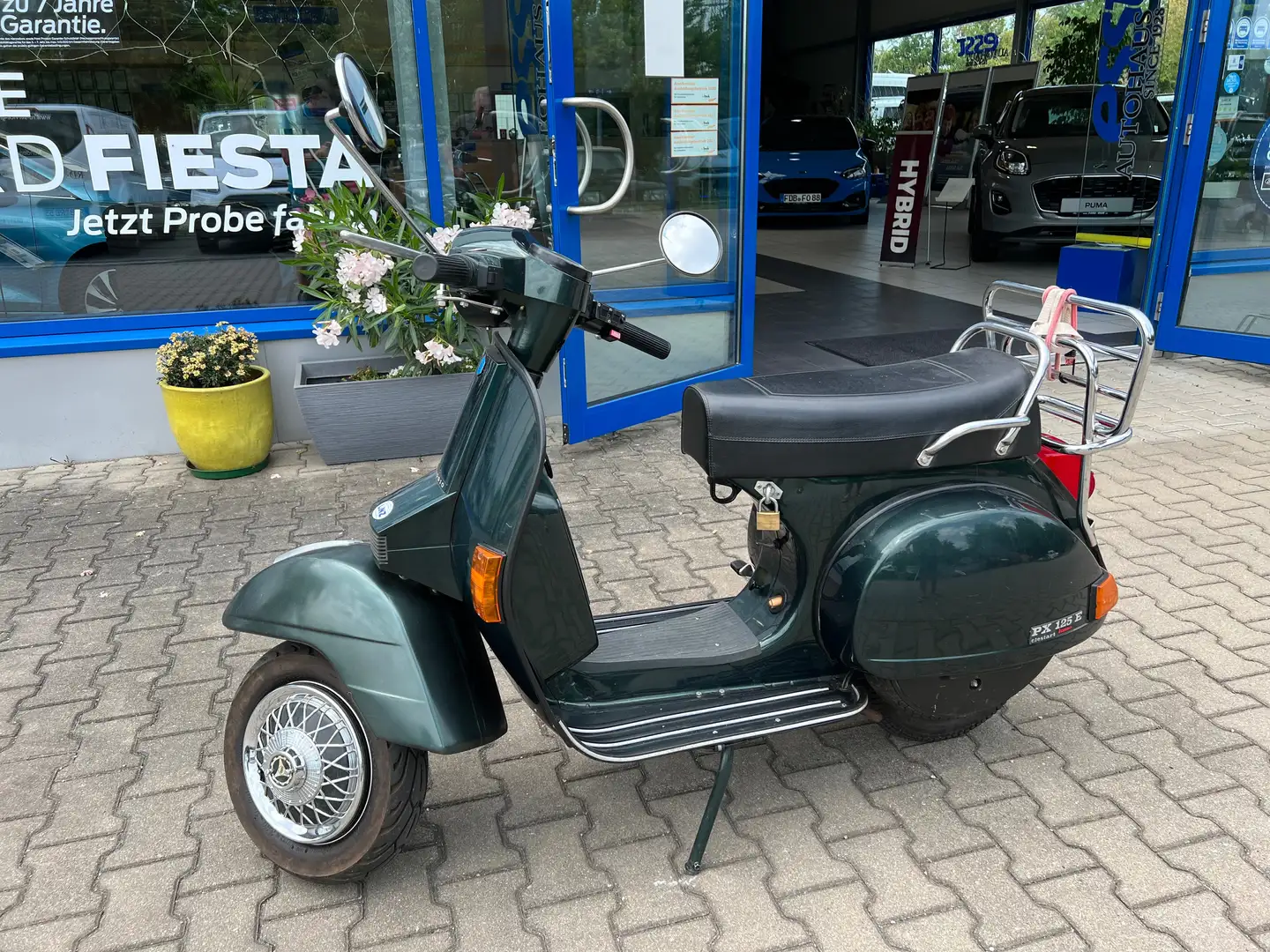 Vespa PX 125 Lusso elestart Green - 1