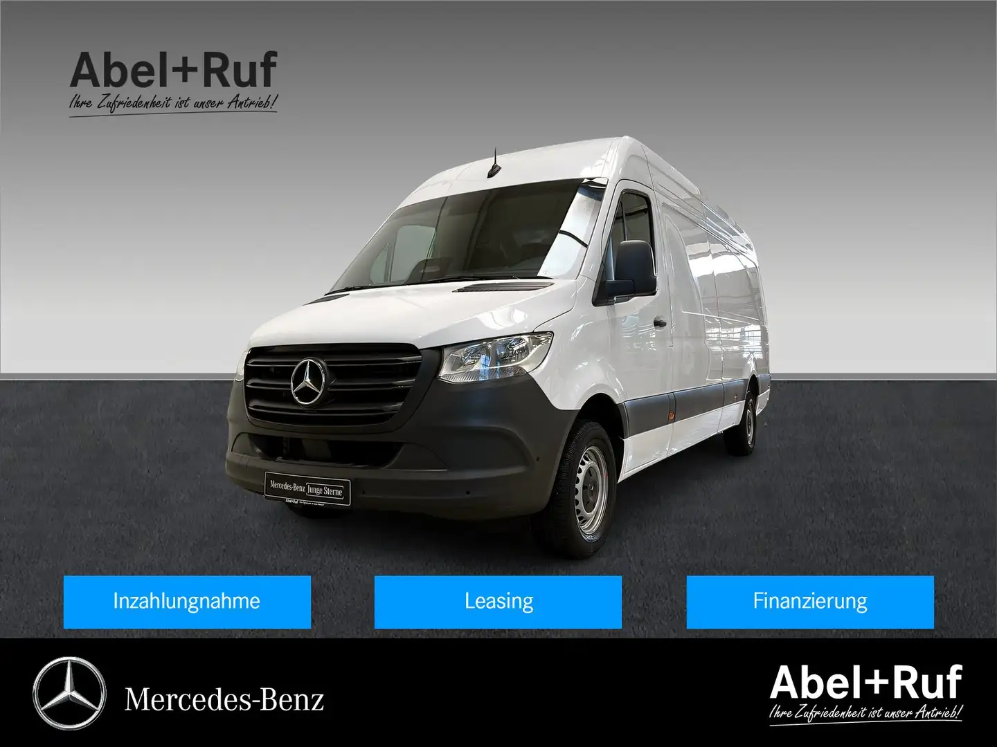 Mercedes-Benz Sprinter 317 CDI Kasten L3H2 Kamera+TotW+3,5tAHK Weiß - 1