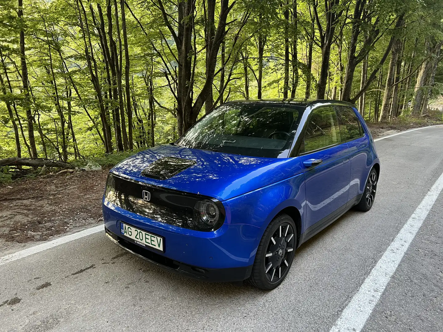 Honda e Advance 17’’, Premium Nappa Leather Pakett Blau - 1