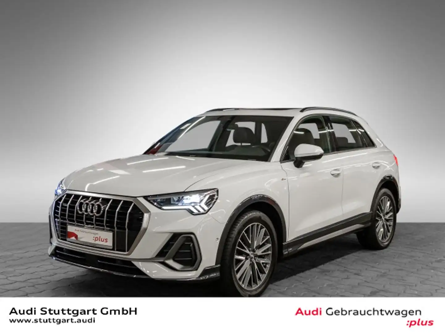 Audi Q3 45 TFSI qu. S-Line VirtCo Pano Ambiente Licht Weiß - 1