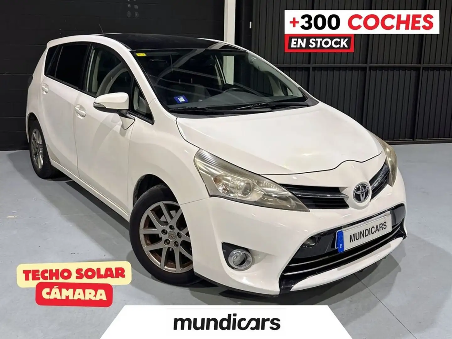 Toyota Verso 115D Advance 5pl. Blanc - 1