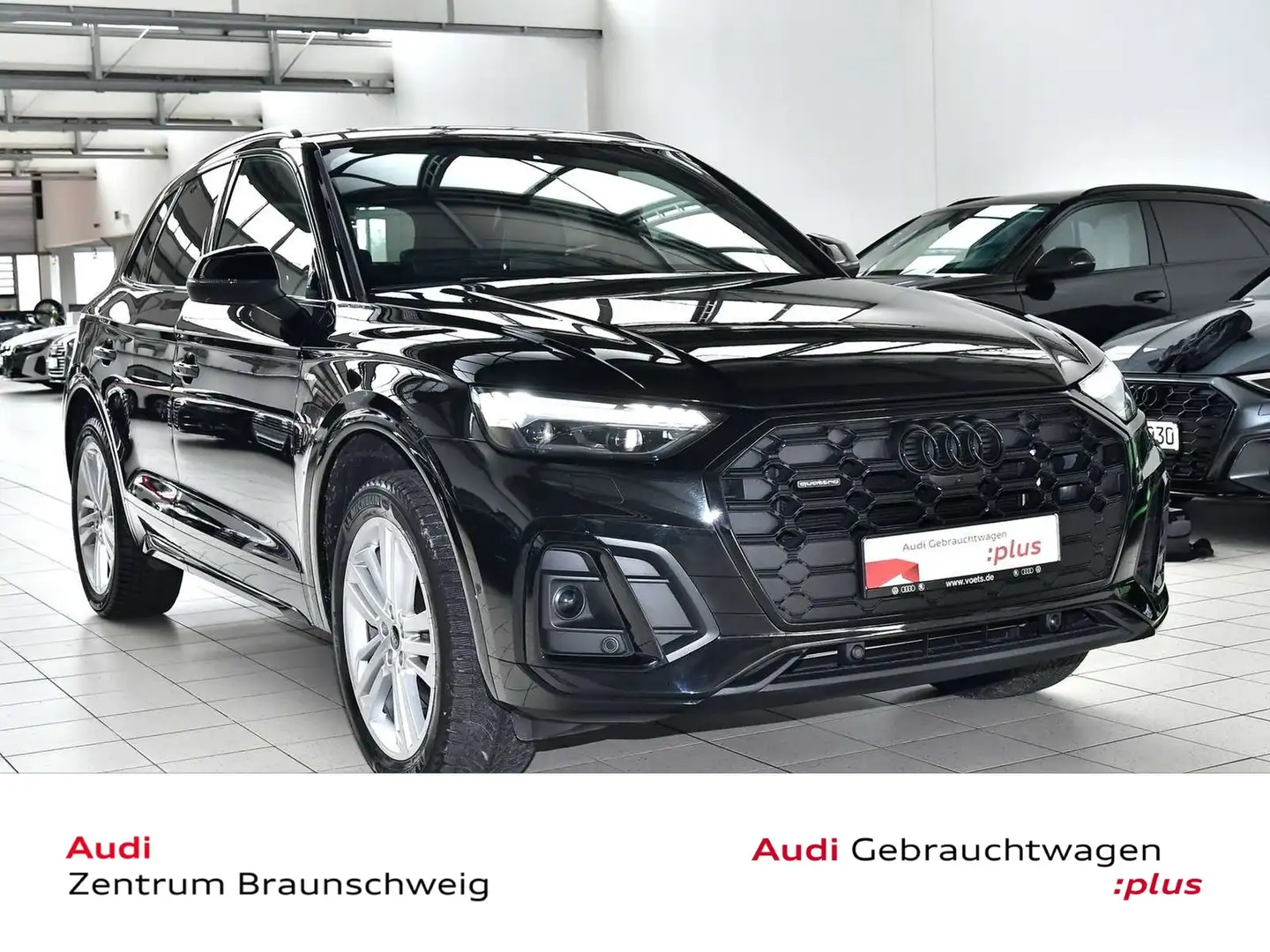 Audi Q5 S-line 40 TDI quattro S tronic MATRIX-LED+SHZ+NAVI Schwarz - 2