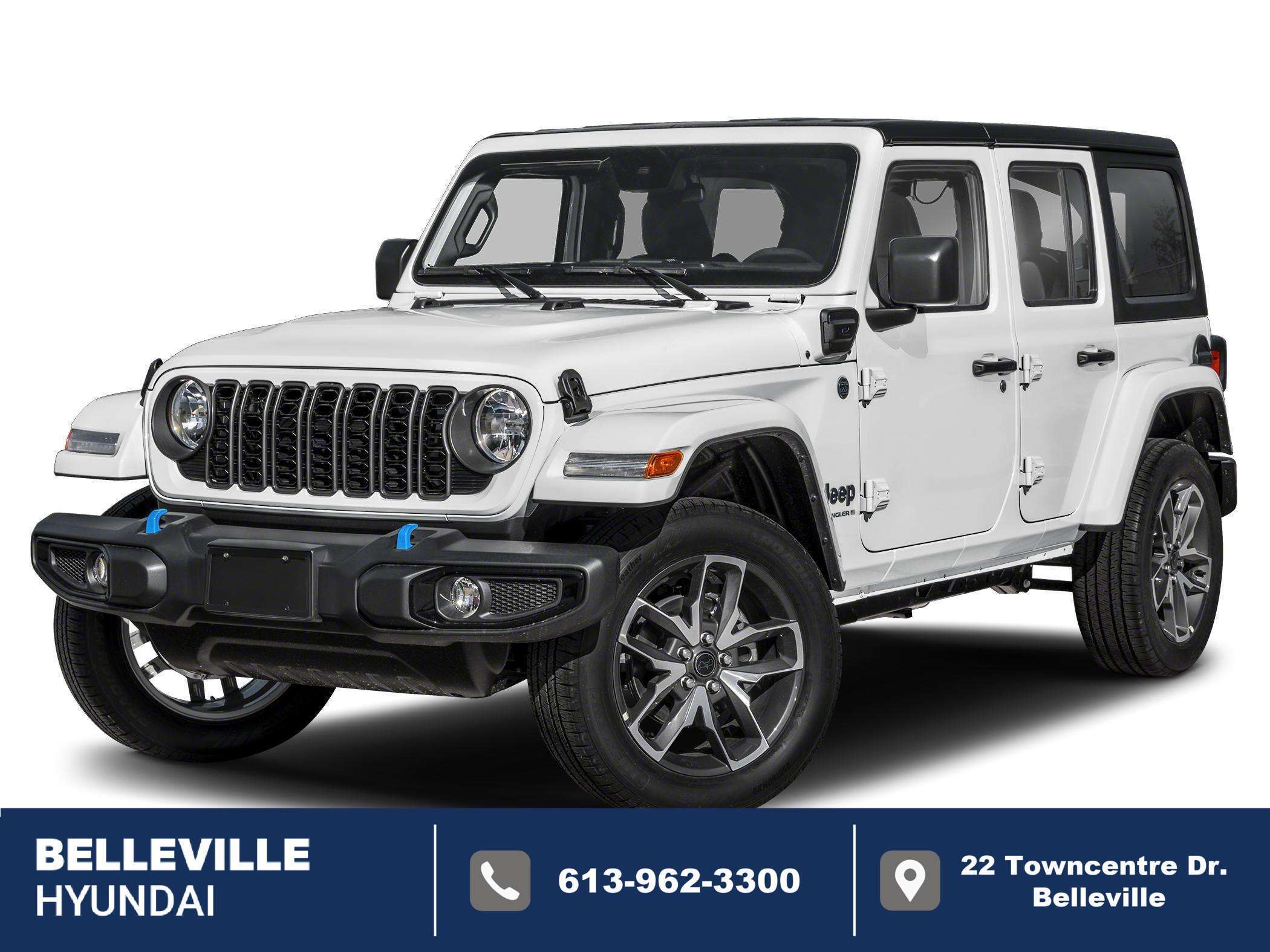 White 2024 Jeep Wrangler 4xe SUV / Crossover Four-Wheel Drive Automatic