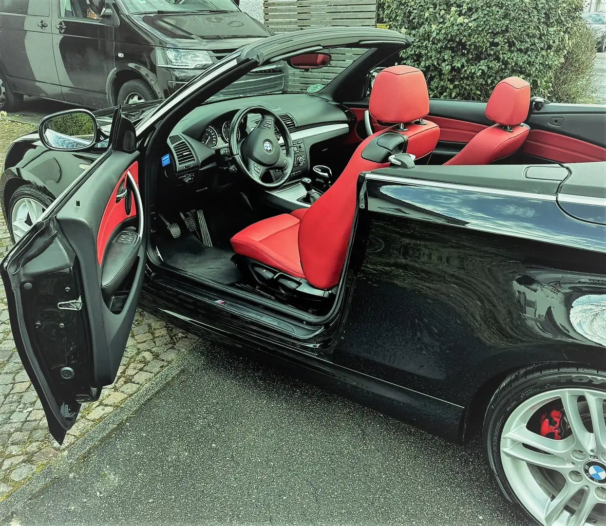 BMW 125 125i Cabrio mit M - Paket Negru - 1