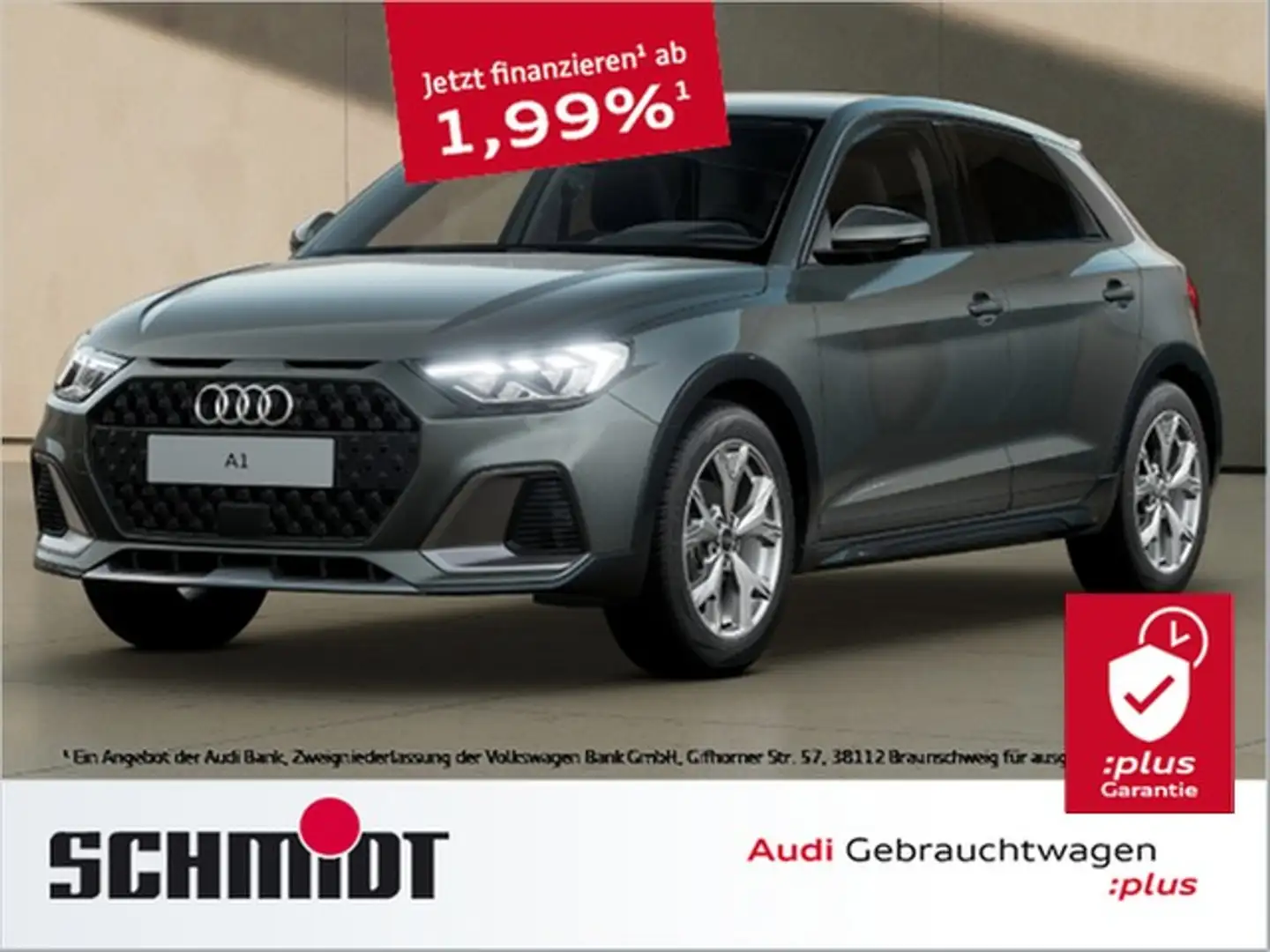 Audi A1 Allstreet 35 TFSI LED Navi+ Sportsitze Klima Grijs - 1