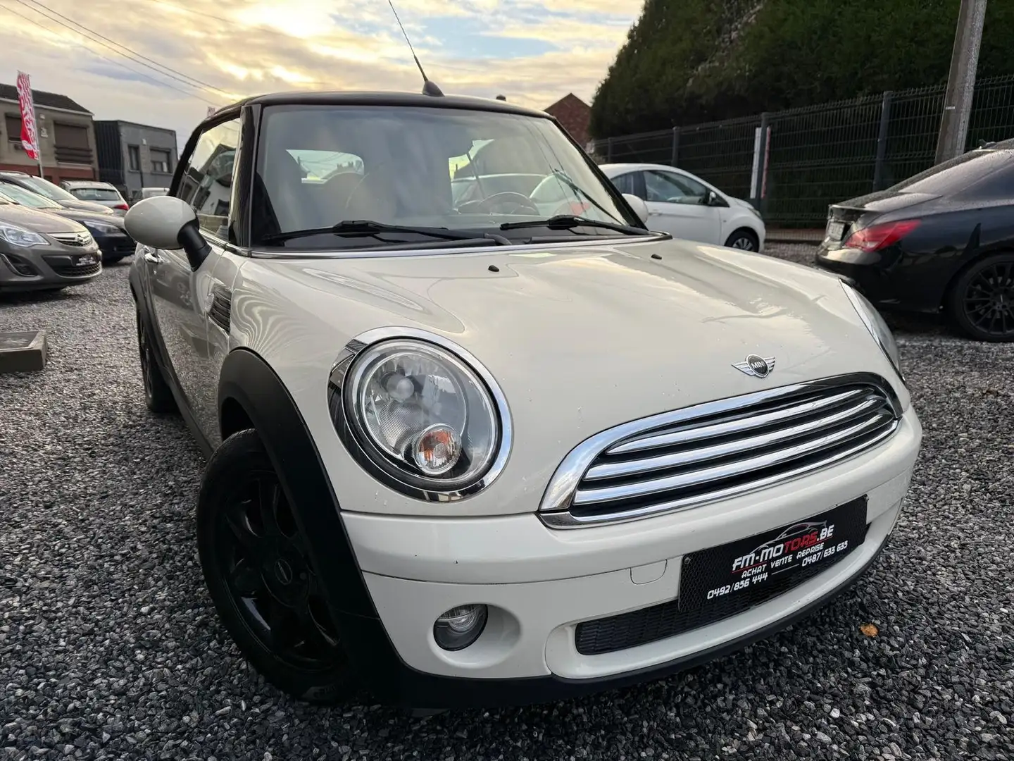 MINI Cooper Cabrio Mini Cabriolet 1.6i Cooper LEZ OK/ Entretien+CT OK Blanc - 2