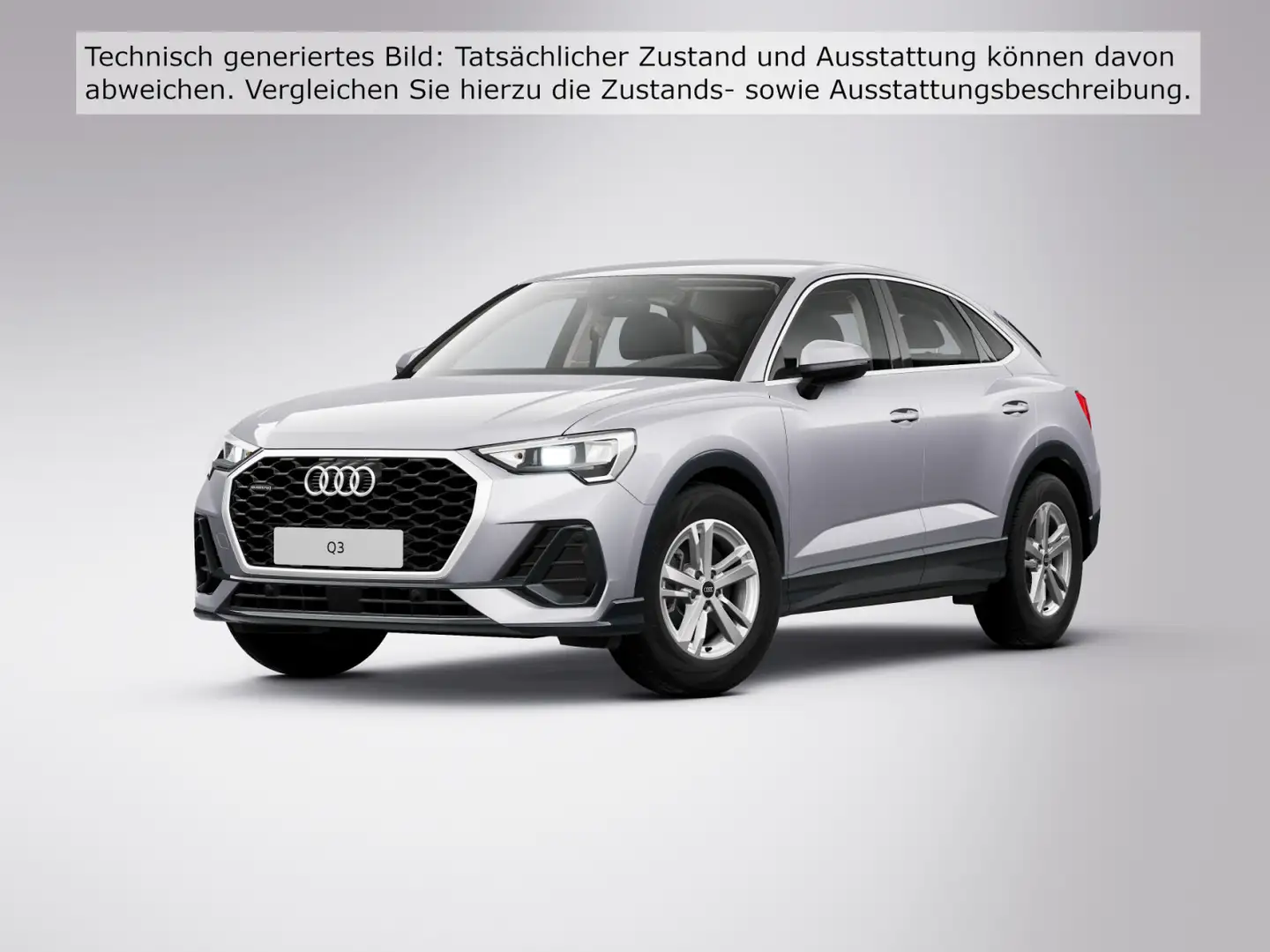 Audi Q3 40 2.0 TFSI quattro 140(190) kW(PS) Silber - 1