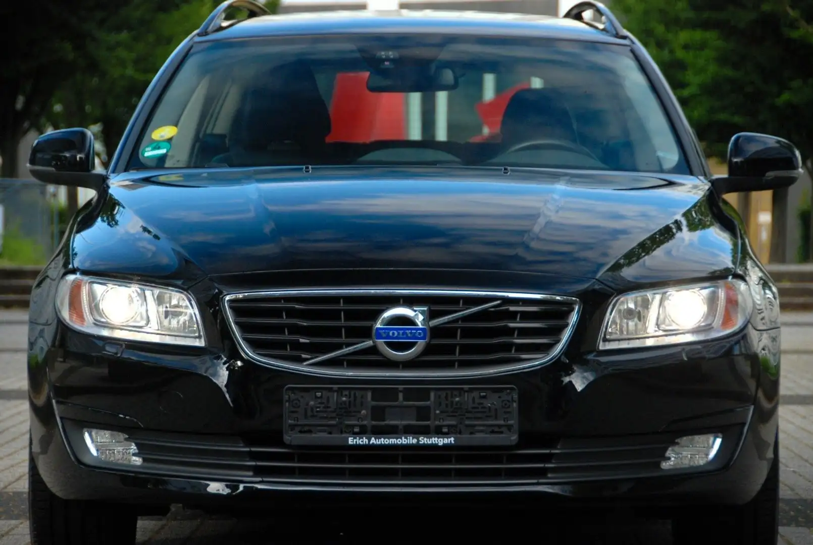 Volvo V70 Kombi Linje Svart| 1.HAND| BI-XENON| SZH|PDC Schwarz - 2