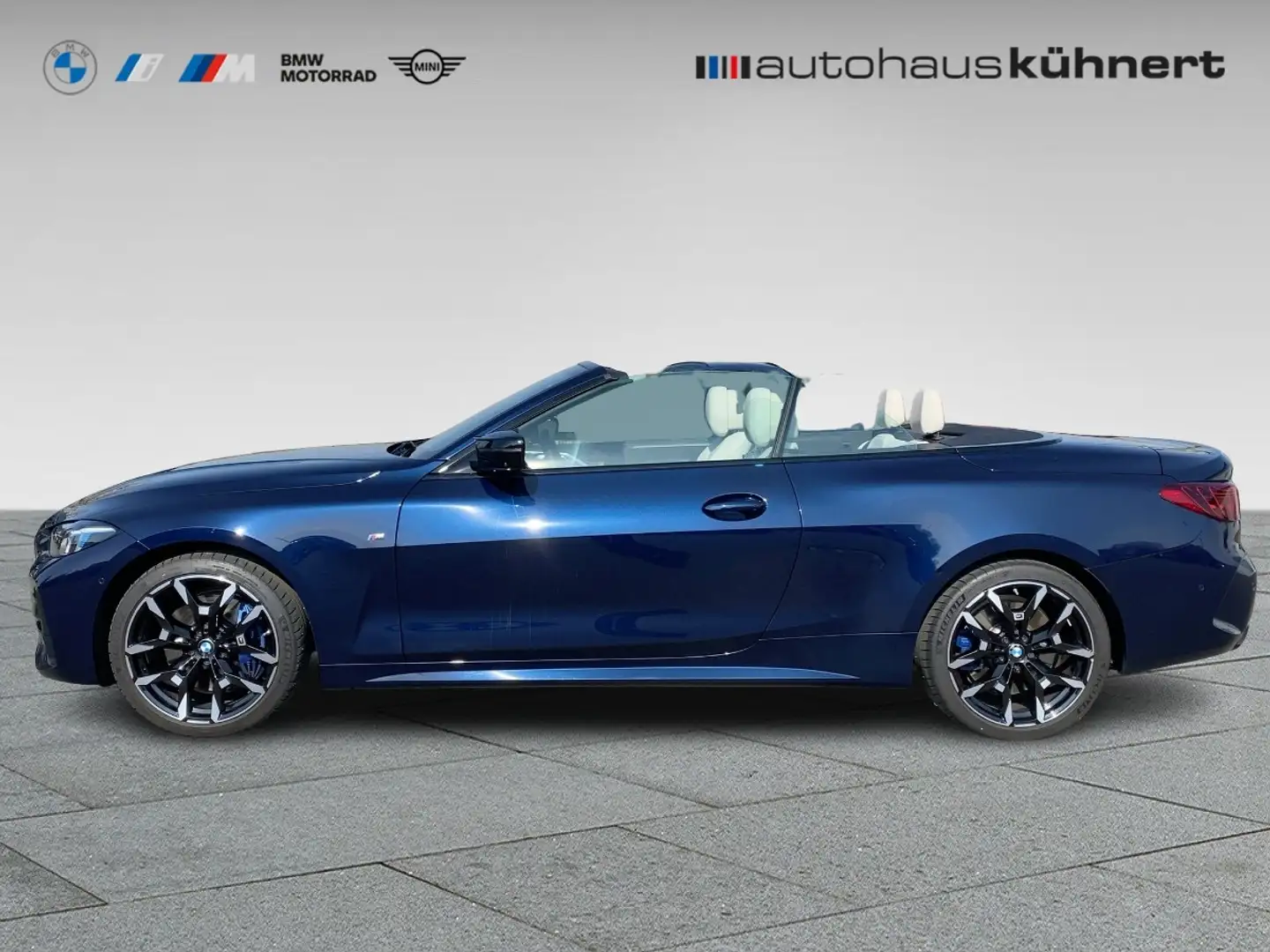 BMW 440 Md xDrive Cabrio LCI ACC HiFi H-K adapt.Fw. AHK St Blau - 2
