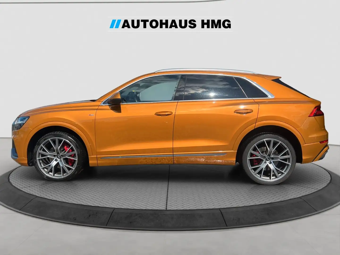 Audi Q8 50 TDI quattro *S LINE*VIRTUAL*PANO*MATRIX* Оранжевый - 2