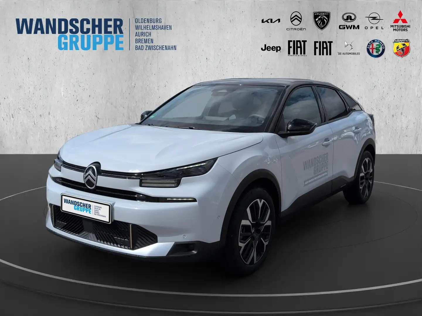 Citroen C4 MHEV 145 MAX *NAVI*KAMERA*ACC*LEDER*LED* Blanc - 1