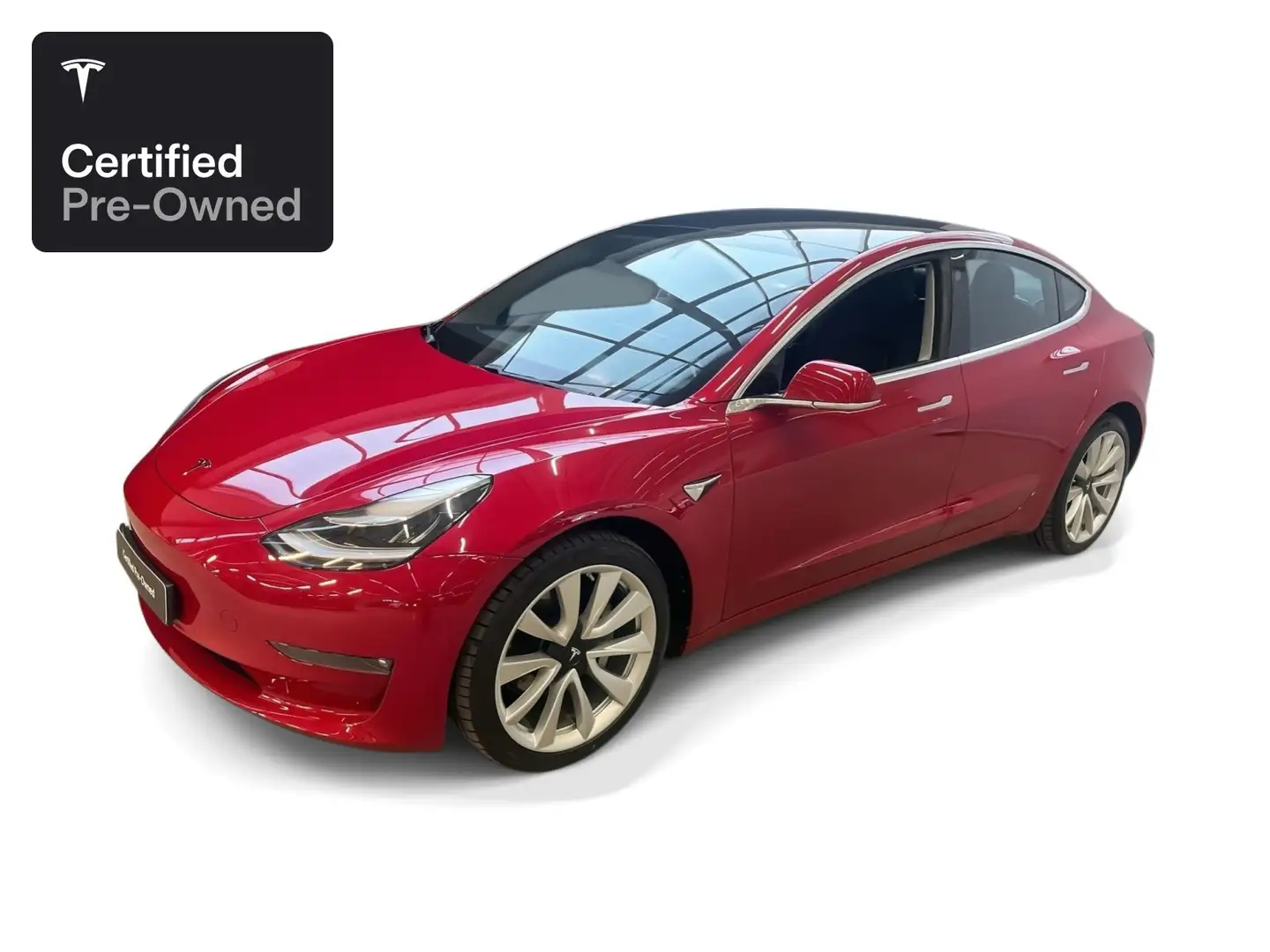 Tesla Model 3 Long Range AWD “Certified Pre-Owned” Rouge - 1