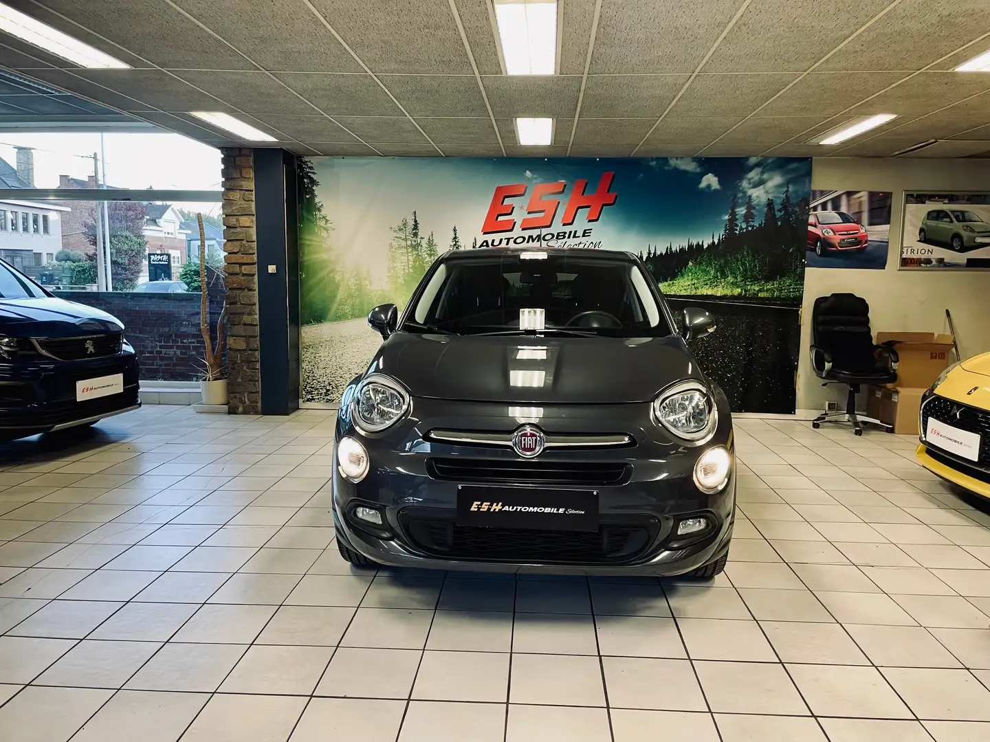 Fiat 500X 1.4 MultiAir Lounge/1erPropr/GPS/GARANTIE 12 MOIS Grijs - 2