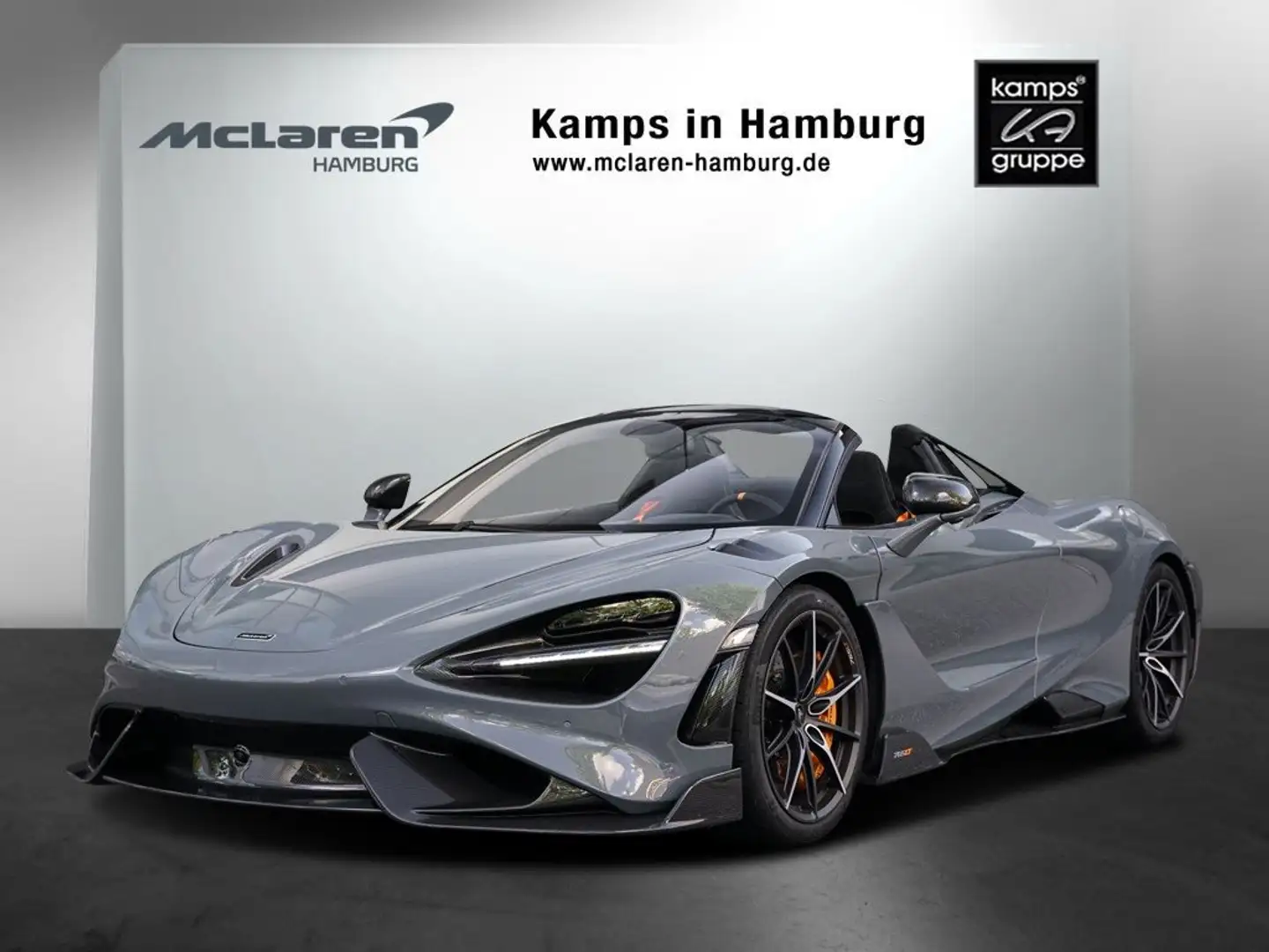 McLaren 765LT Spider 765LT I Carbon Pack 1 2 3 I Interior Carbon I Roof Grau - 1
