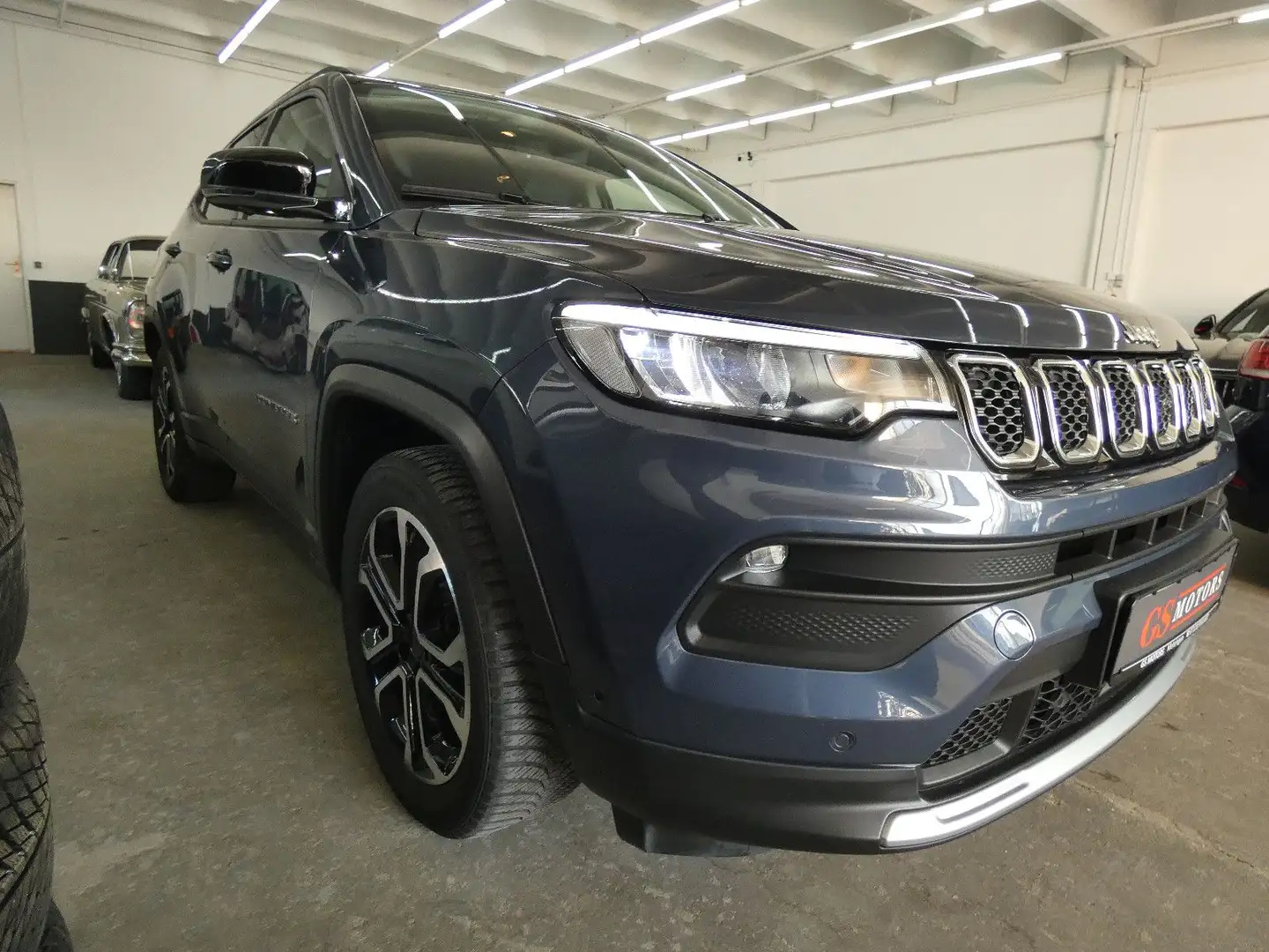 Jeep Compass 1.3 GSE LIMITED*UCONNECT*LED*NAVI* Bleu - 1