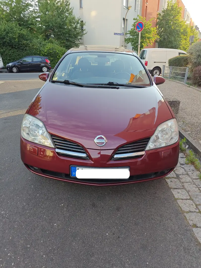 Nissan Primera 2.0 Sonderaus. tekna - Automatik - Rentnerfahrzeug Rot - 2
