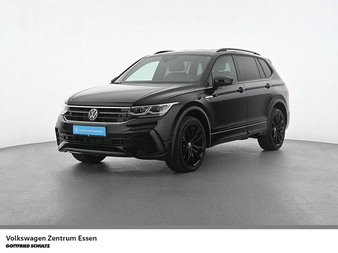 Volkswagen Tiguan Allspace R-Line 4M TSI DSG Matrix AHK Standhzg Navi Schwarz - 1