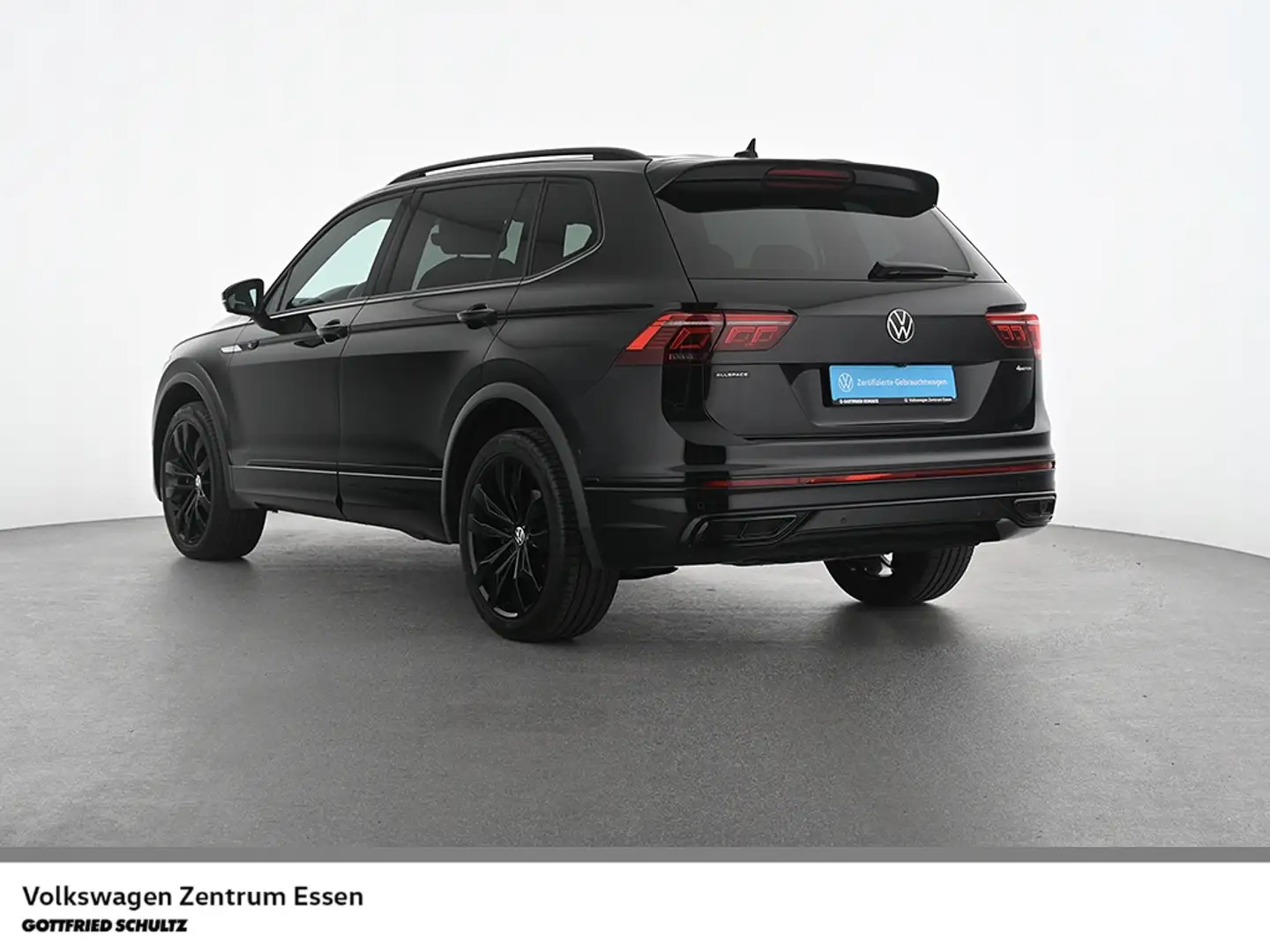 Volkswagen Tiguan Allspace R-Line 4M TSI DSG Matrix AHK Standhzg Navi Schwarz - 2