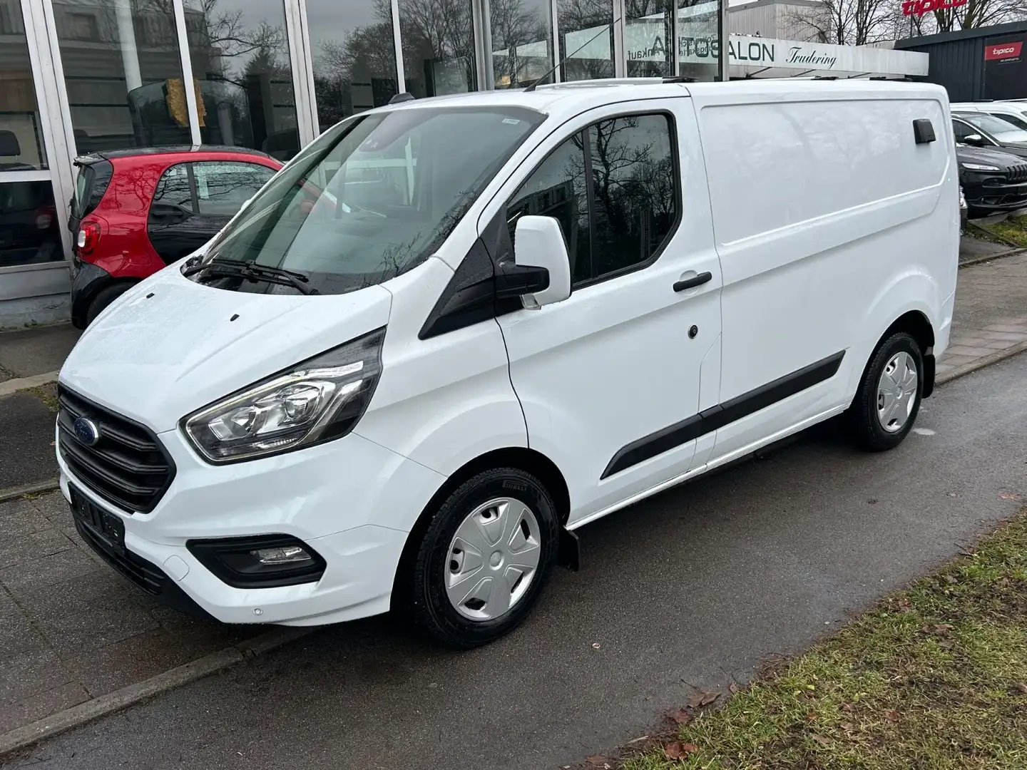 Ford Transit Custom Sortimo Regale Kamera AHK 2,5t Blanc - 2