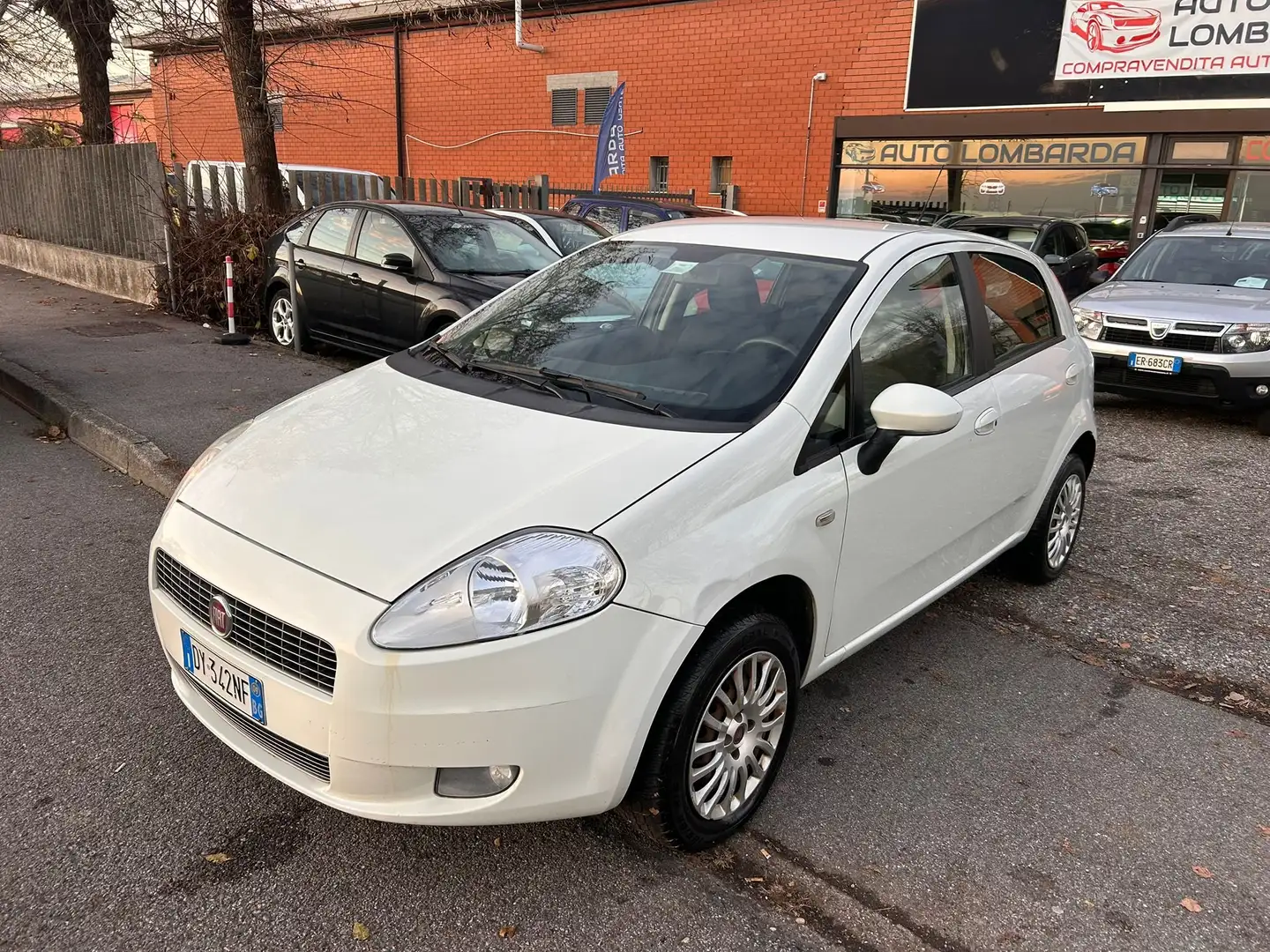 Fiat Grande Punto 2009 5p 1.4 natural power Dynamic 77cv benz\metano Bianco - 1