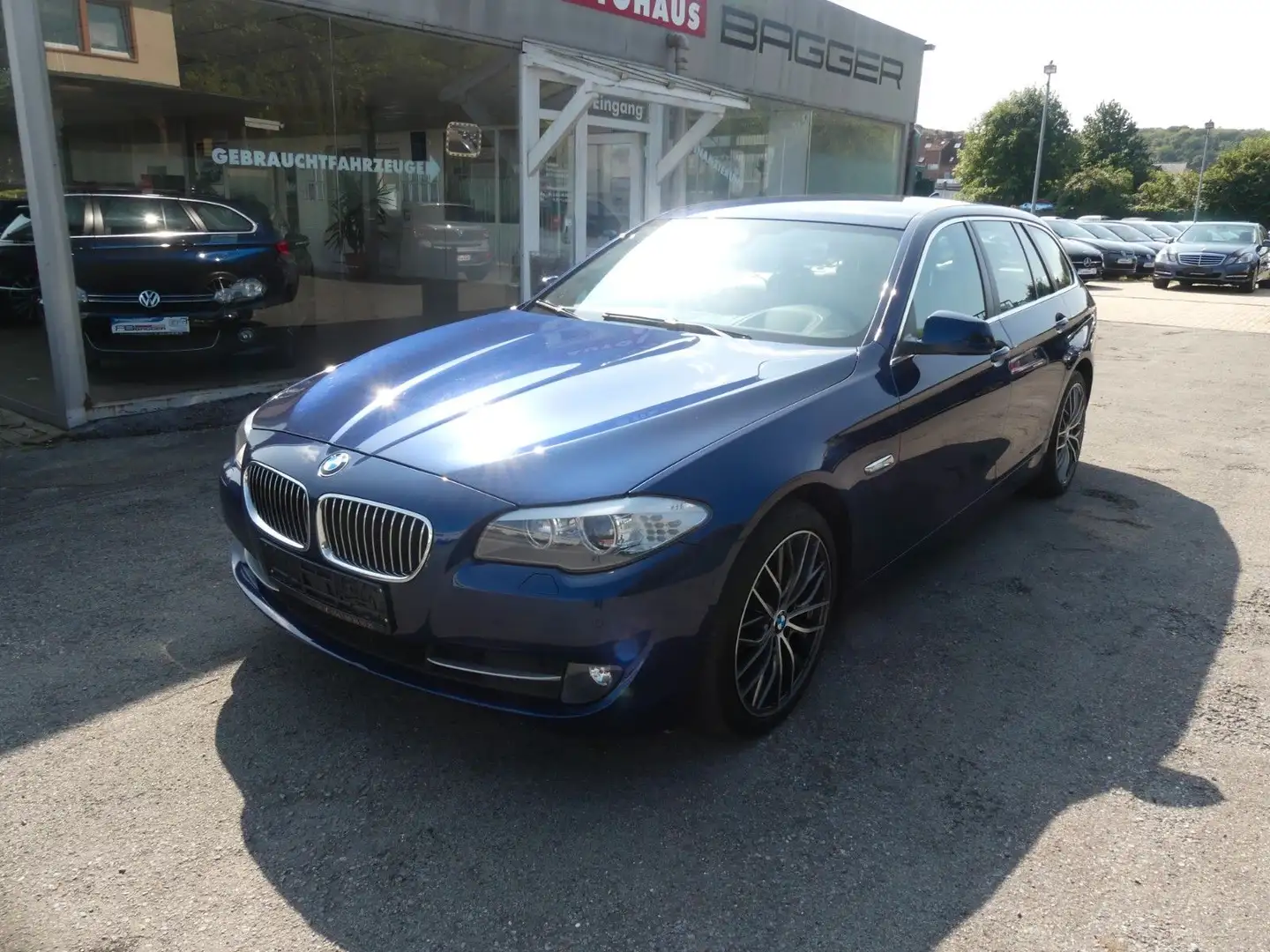 BMW 525 Baureihe 5 Touring 525d Blau - 2