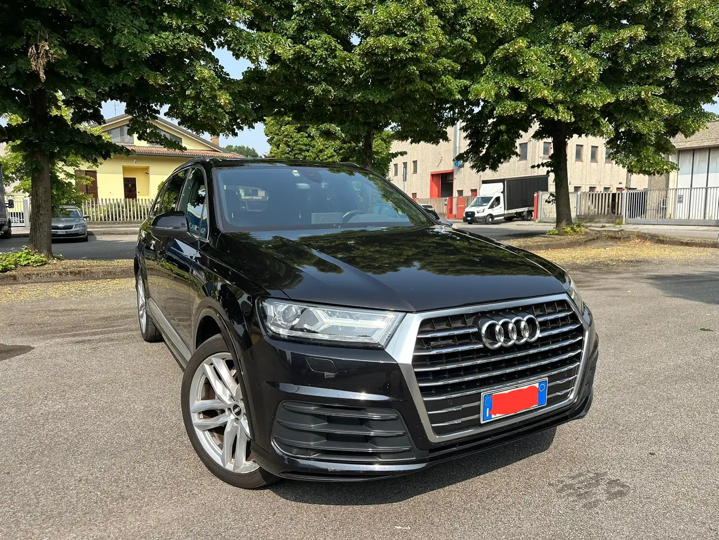 Audi Q7 Q7 S line 7 posti 3.0 tdi Plus quattro tiptronic Negru - 1