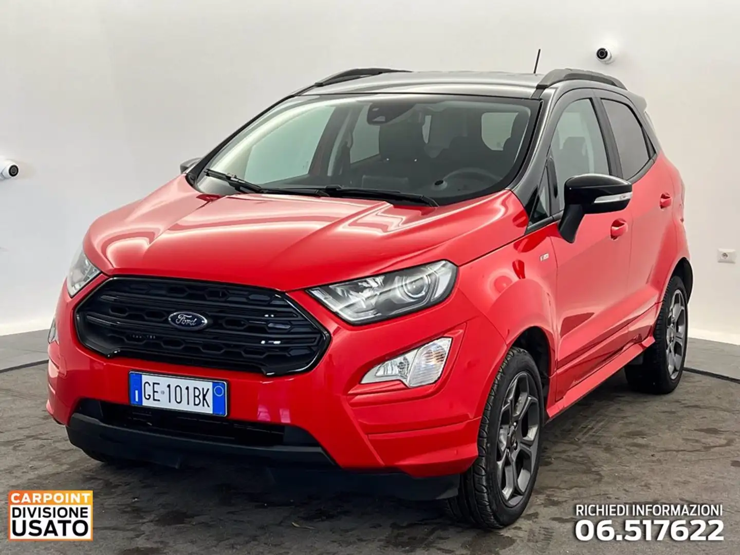 Ford EcoSport 1.0 ecoboost st-line s&s 125cv my20.25 Rosso - 1