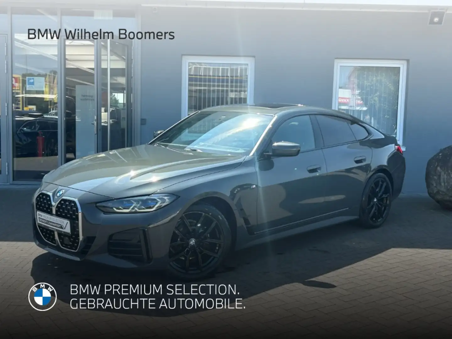 BMW 420 d Gran Coupe M Sport Laser Driv-Assis Glasdach Grau - 1