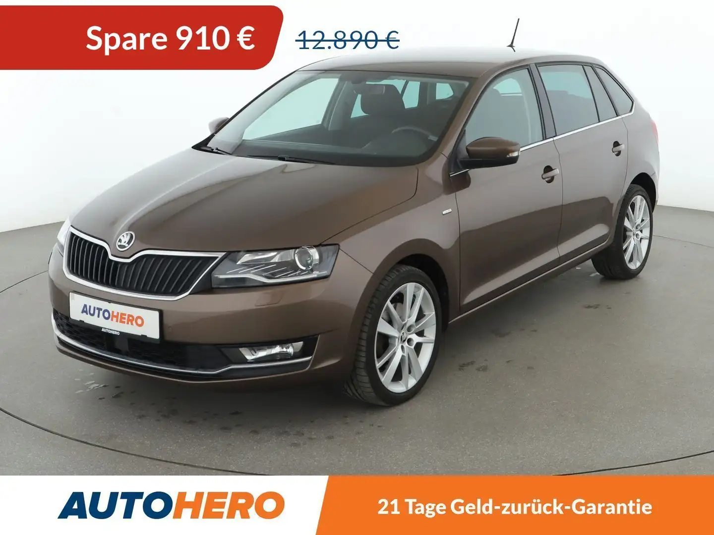 Skoda Rapid/Spaceback 1.0 TSI Clever*NAVI*TEMPO*PDC* Braun - 1