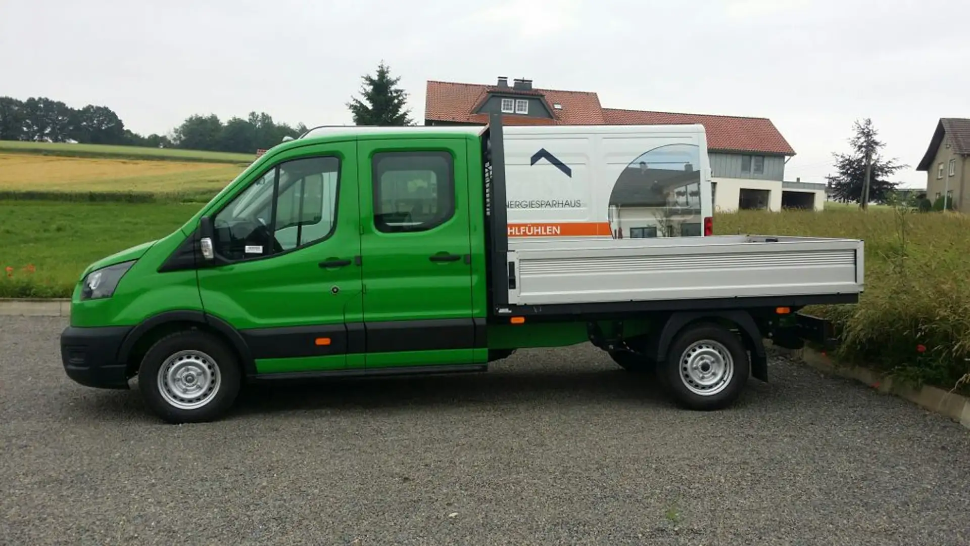 Ford Transit 350 L3 VA Basis Grün - 1