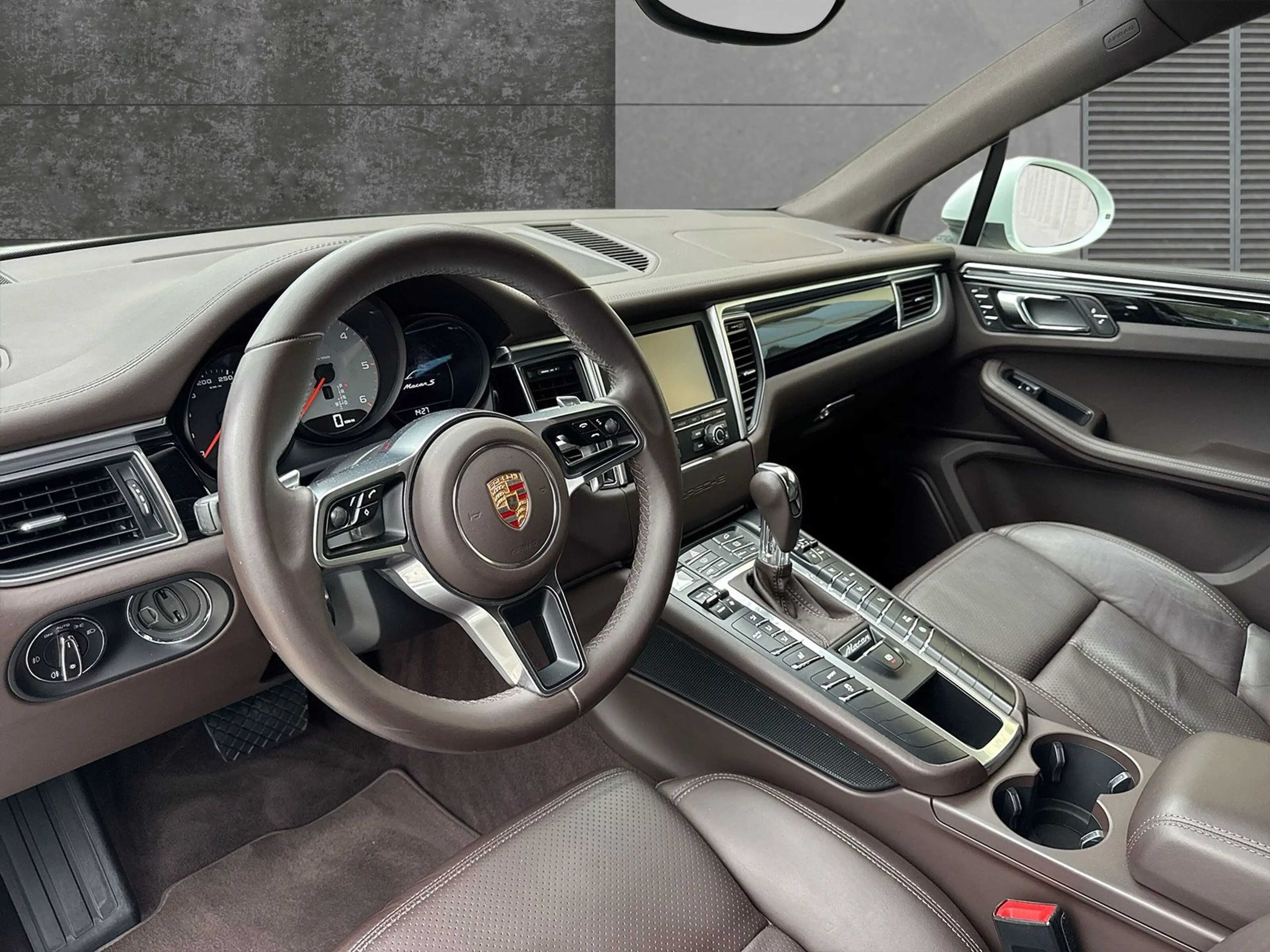 Porsche Macan S Diesel / 1Hd. / BOSE / Leder espresso — photo 7