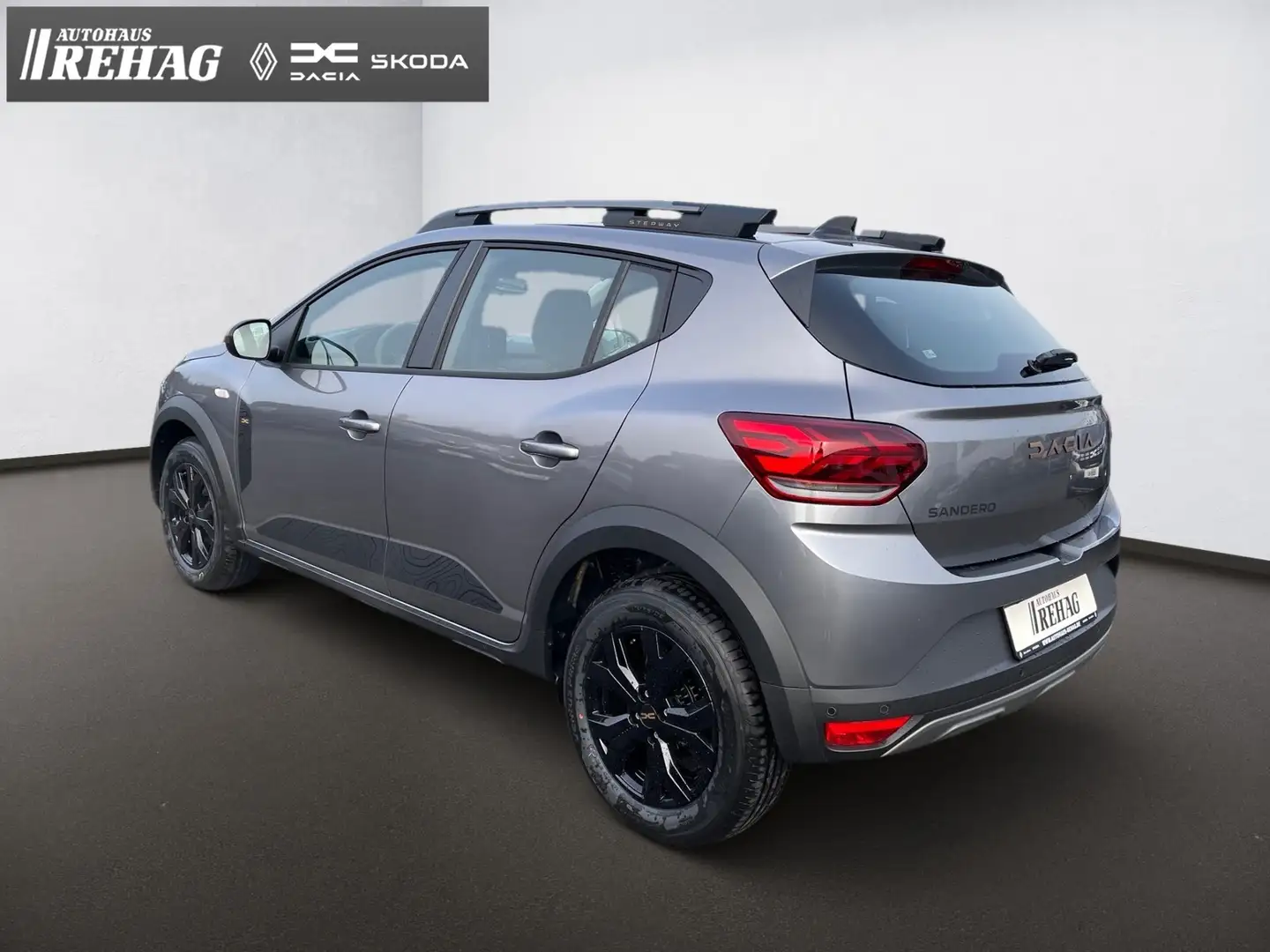Dacia Sandero Stepway Extreme TCe 110 *KLIMA*PDC* Gris - 2
