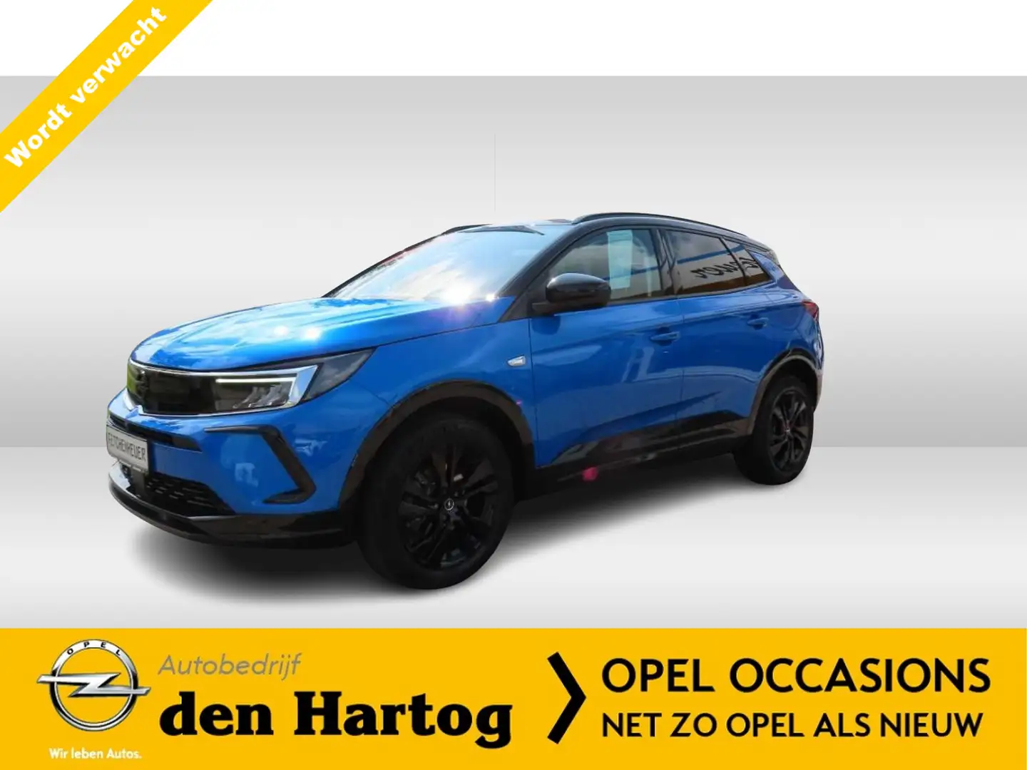 Opel Grandland 1.2 Turbo GS Automaat Stoel+stuurverwarming/Camera Blauw - 1