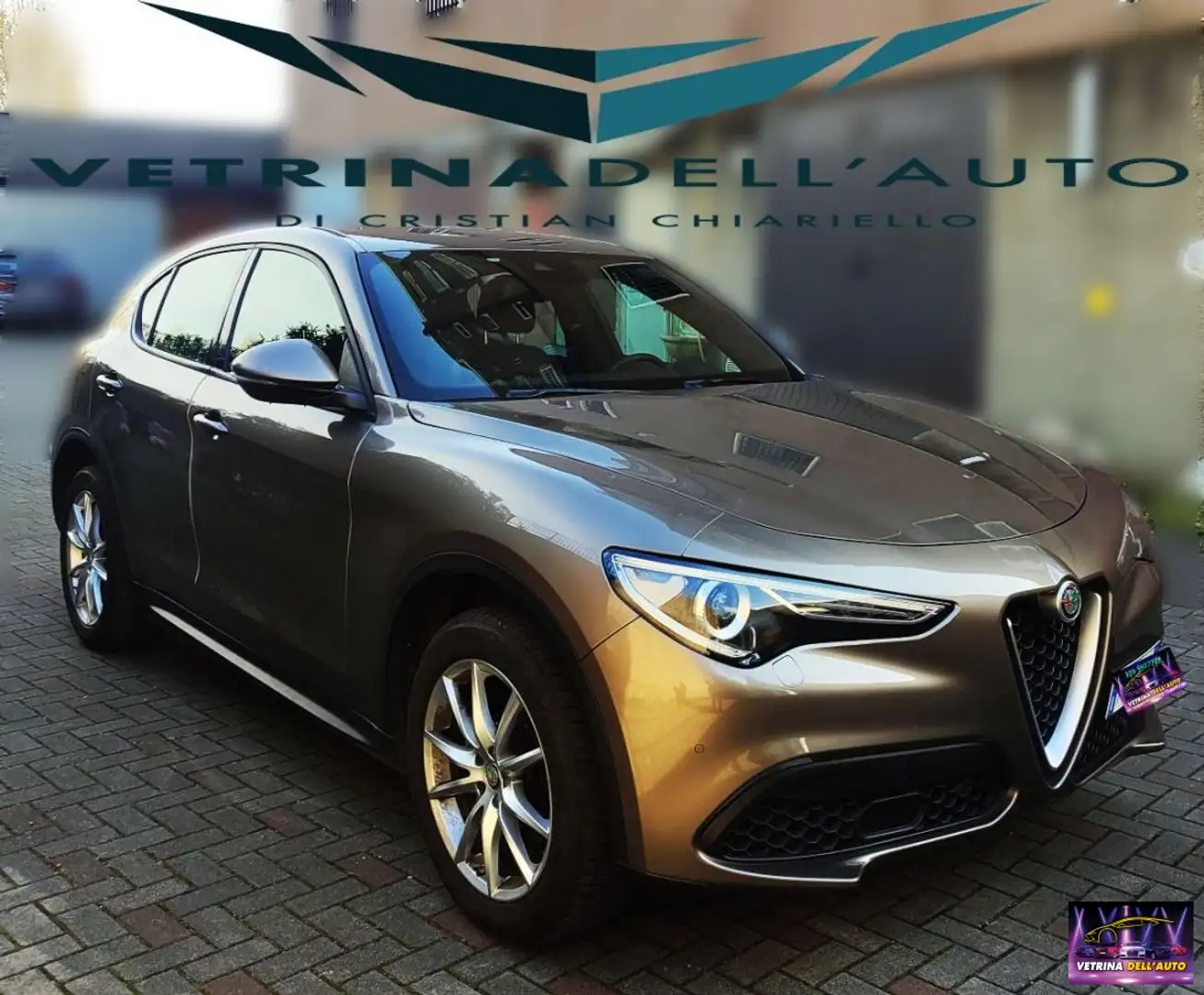 Alfa Romeo Stelvio 2.2 T.diesel 210CV AT8 Q4 Lusso Brons - 1
