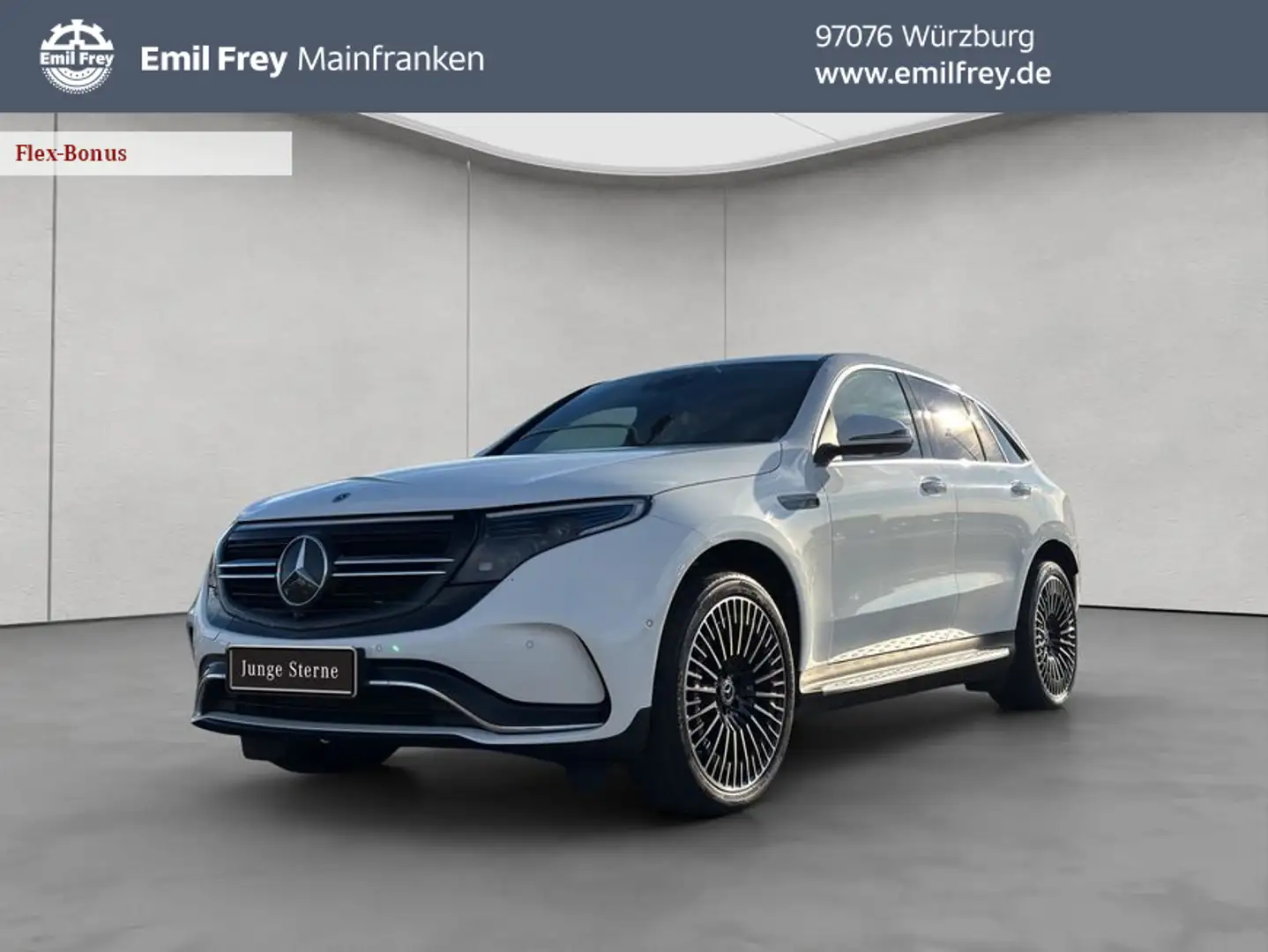 Mercedes-Benz EQC 400 EQC White - 1