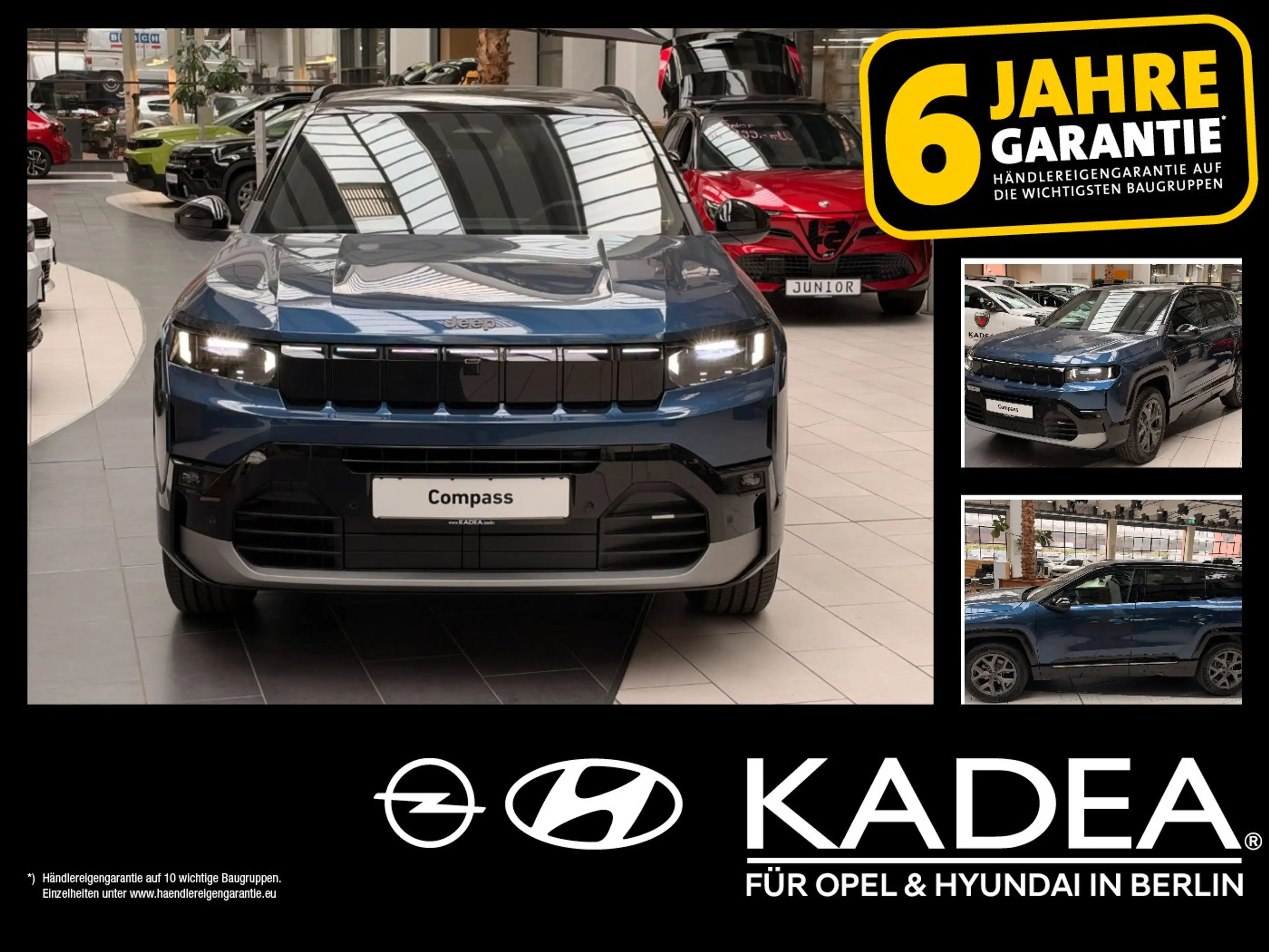 Jeep Compass eDCT 1.2 First Edition Klima Navi Kamera