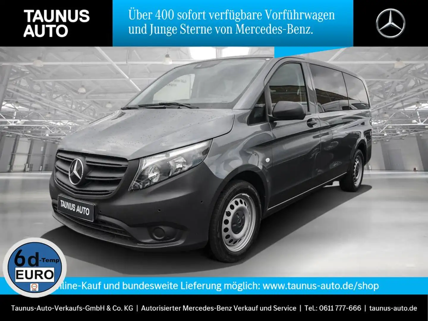 Mercedes-Benz Vito 116 CDI Tourer Navi Autom. Tempomat Klima Grau - 1