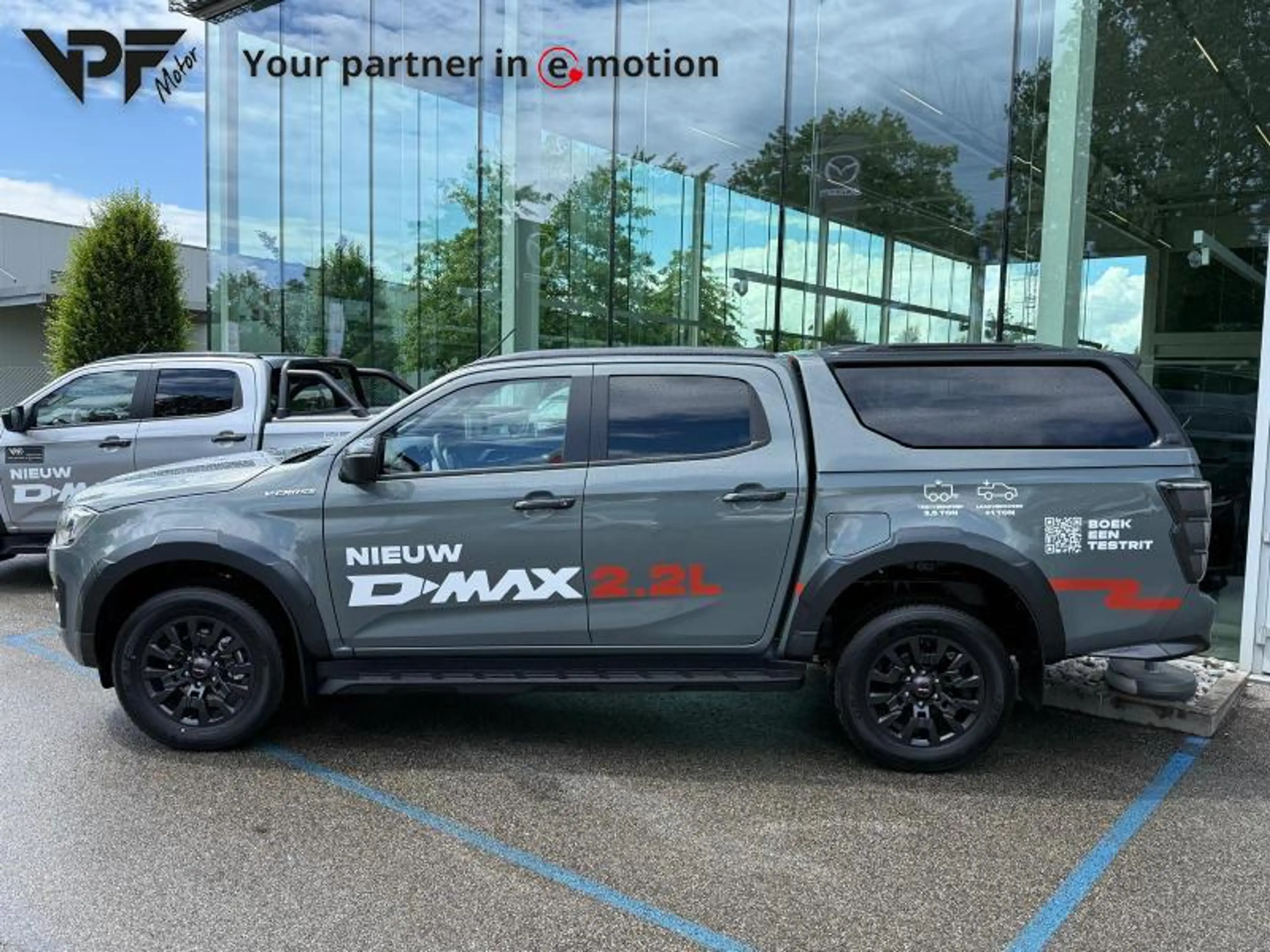 Isuzu D-Max MY26 2.2 V-cross Alucover/3.5t/Fulloption