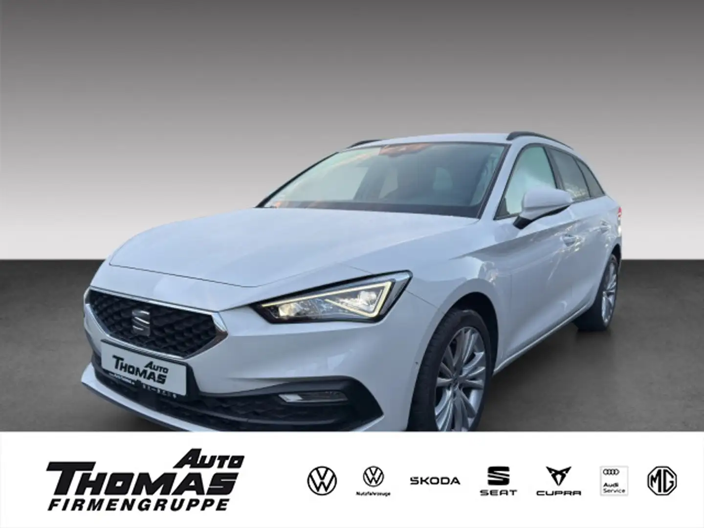 SEAT Leon Sportstourer 1.0 DSG eTSI Style Klima SHZ Weiß - 1